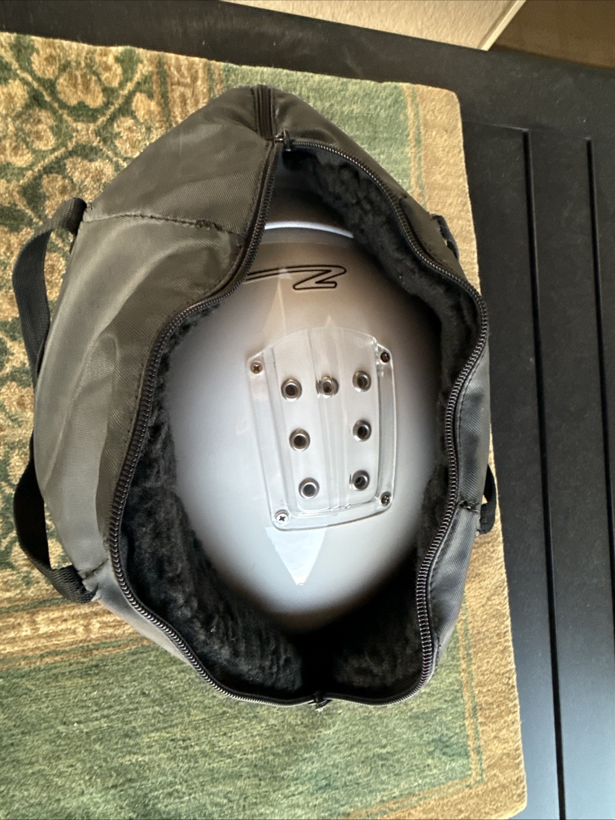 Zamp RZ-16H 3/4 Racing Helmet Snell SA2015 Medium, 58cm White Composite Like New