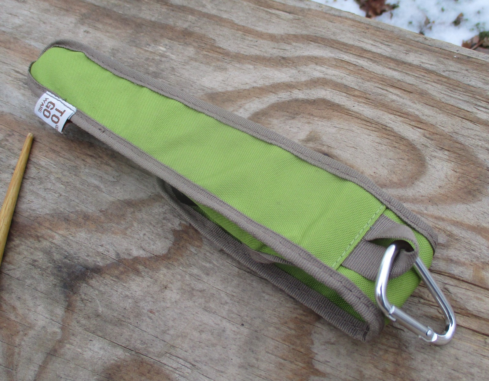 OKI & TO GO WARE BAMBOO WOODEN CAMP TRAVEL UTENSILS FORK KNIFE CHOP STICKS SPOON