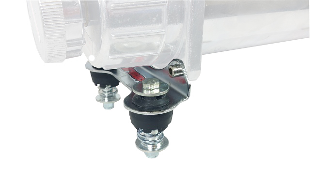 Compressor Vibration Isolator Upgrade Feet for Single Viair 444 Chrome System