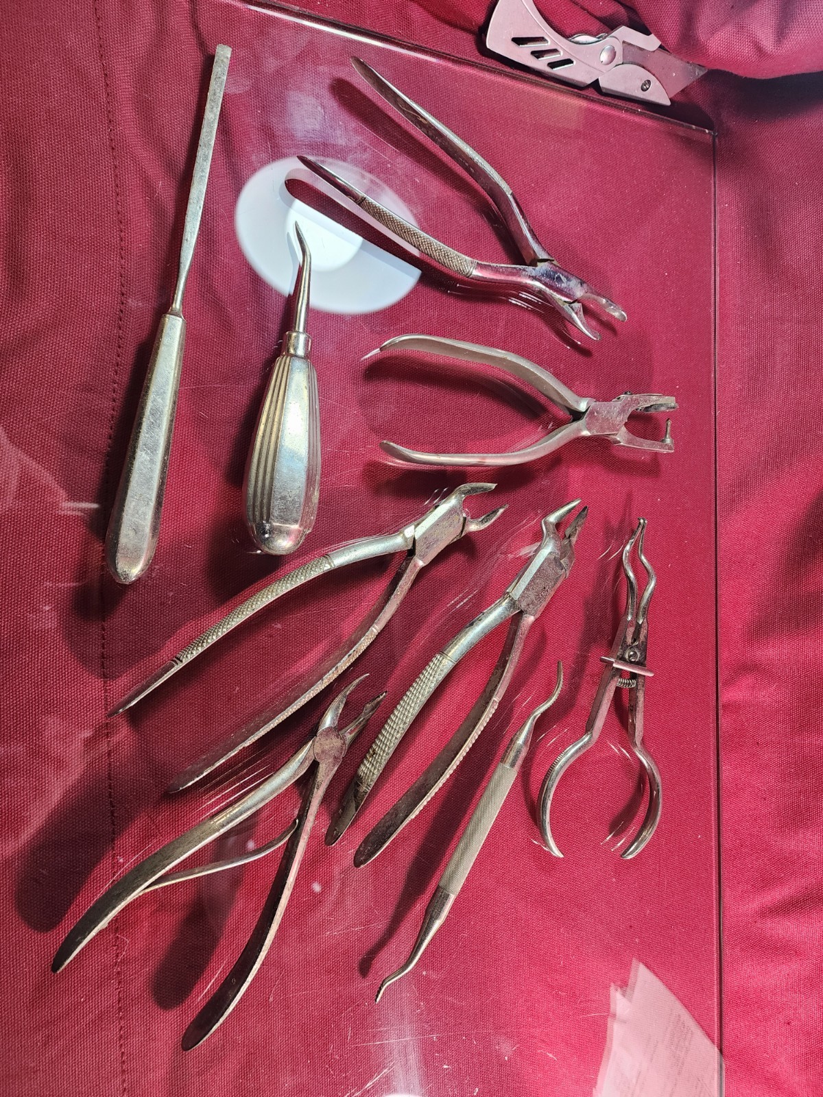 Antique Dentistry Tool And Wall Cabinet Early 1900s Medical