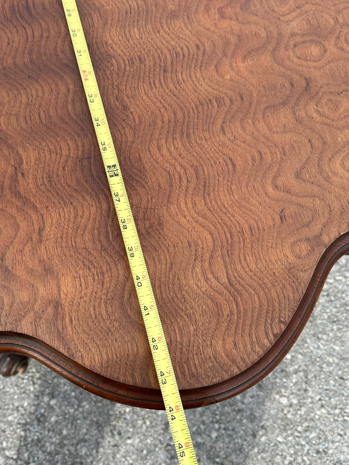 antique carved victorian parlor table center stand 1870 clean turtle top