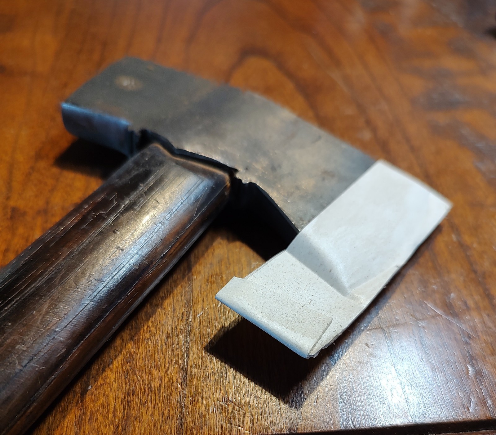 Colonial Kentucky Or Fort Meigs Belt Axe Tomahawk, Maker Marked