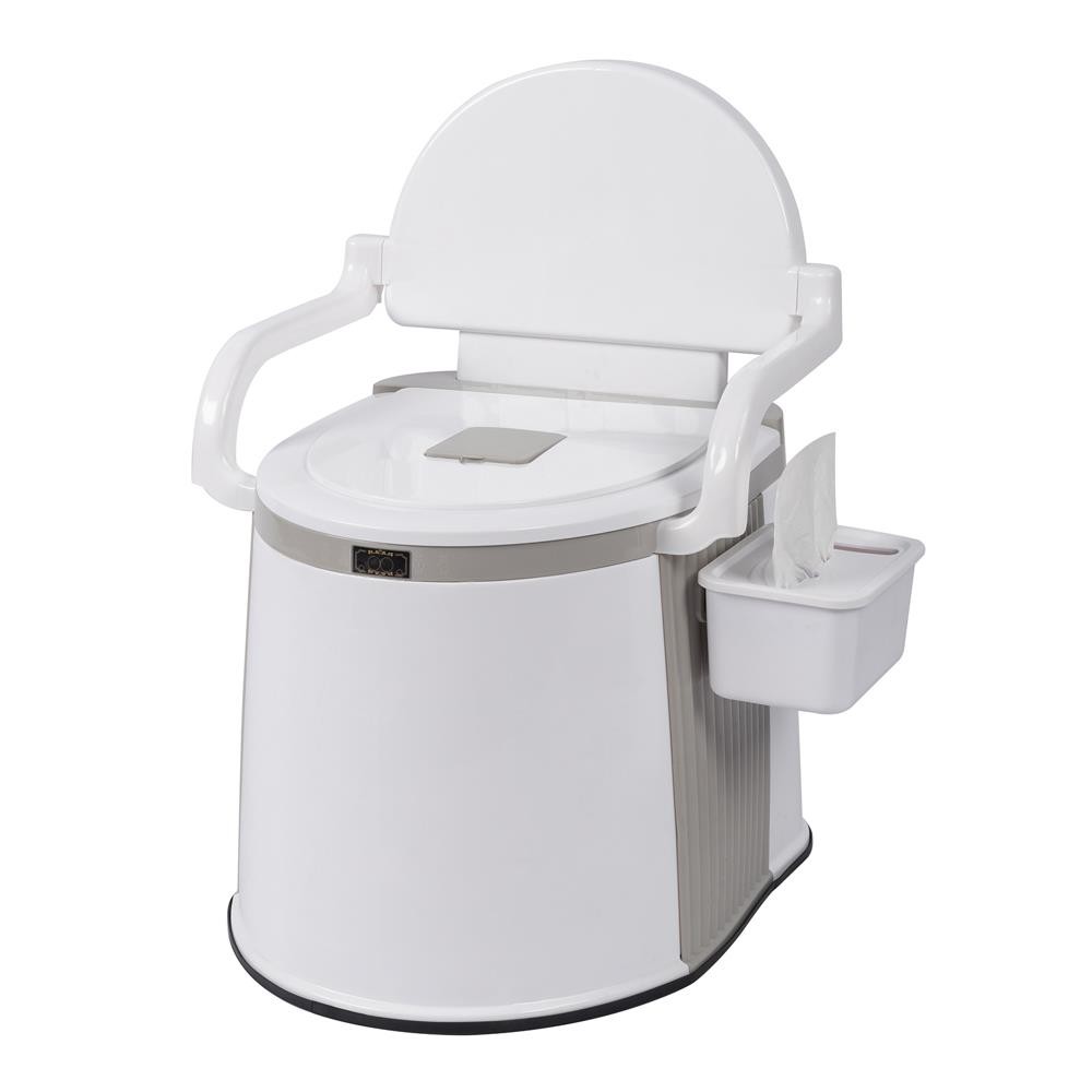 5GAL Camping Portable Toilet Travel Outdoor/Indoor Commode Potty, Tissue Box