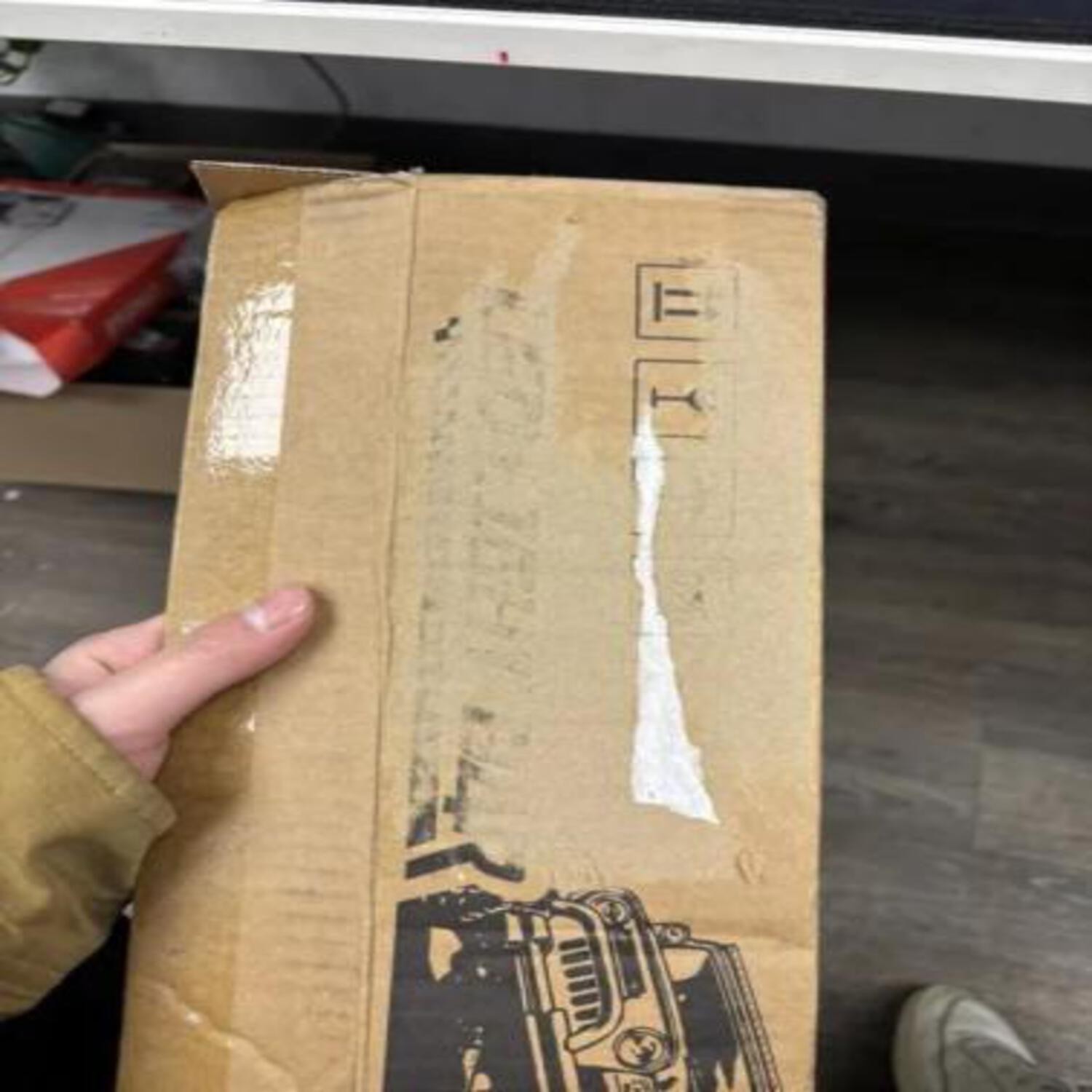 Pre-Owned Nilight 12 inch 72W Light Spot Durable Light Bar fits SUV ATV UTV