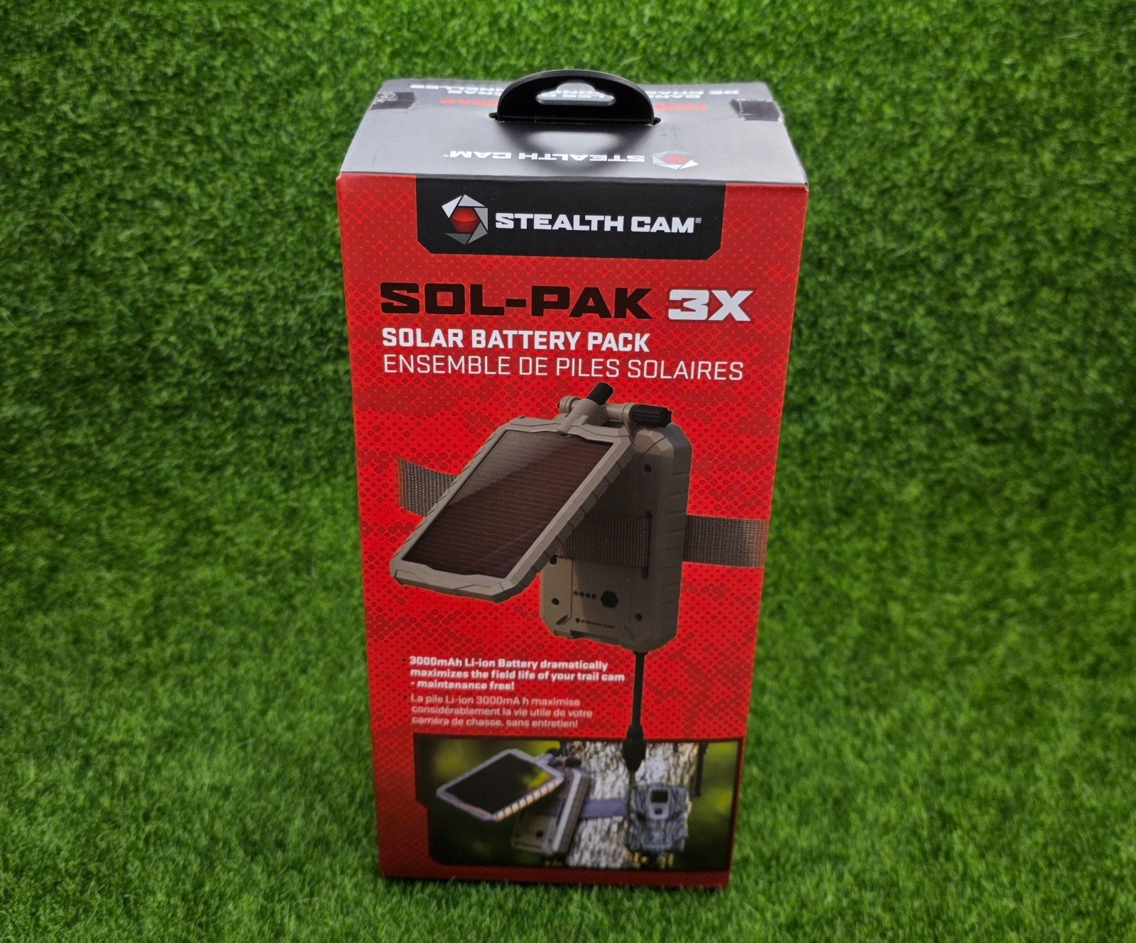 StealthCam 2-in-1 Stealth Solar Power Panel/Rechargeable Battery Pack - STC-SOLP