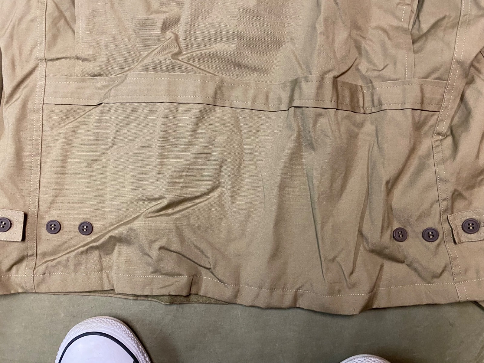 WWII US ARMY INFANTRY M1941 M41 SUMMER COMBAT FIELD JACKET-MEDIUM/LARGE 42R