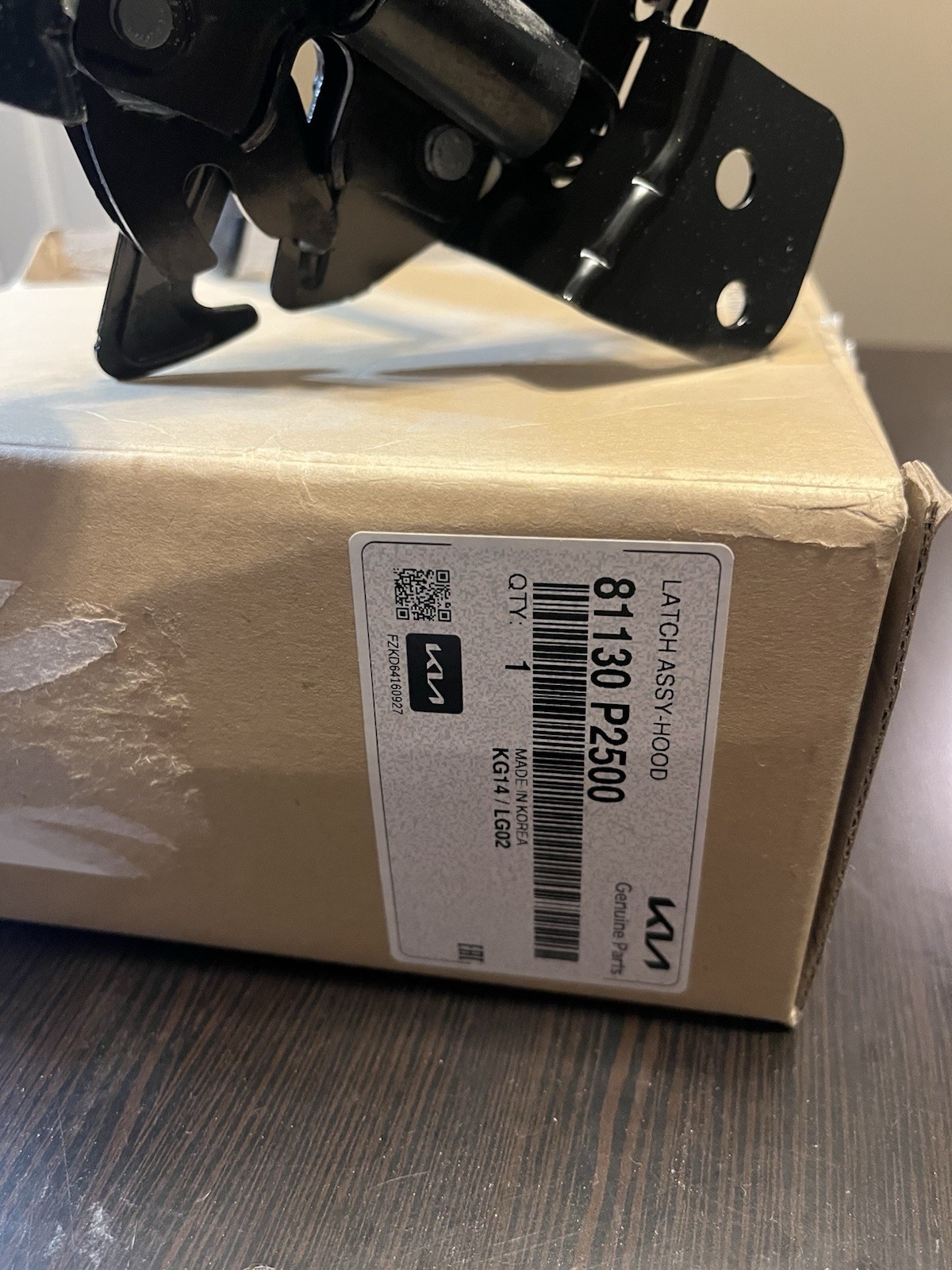 New Genuine OEM 24-25 Kia Sorento Hood Latch Assembly 81130-P2500