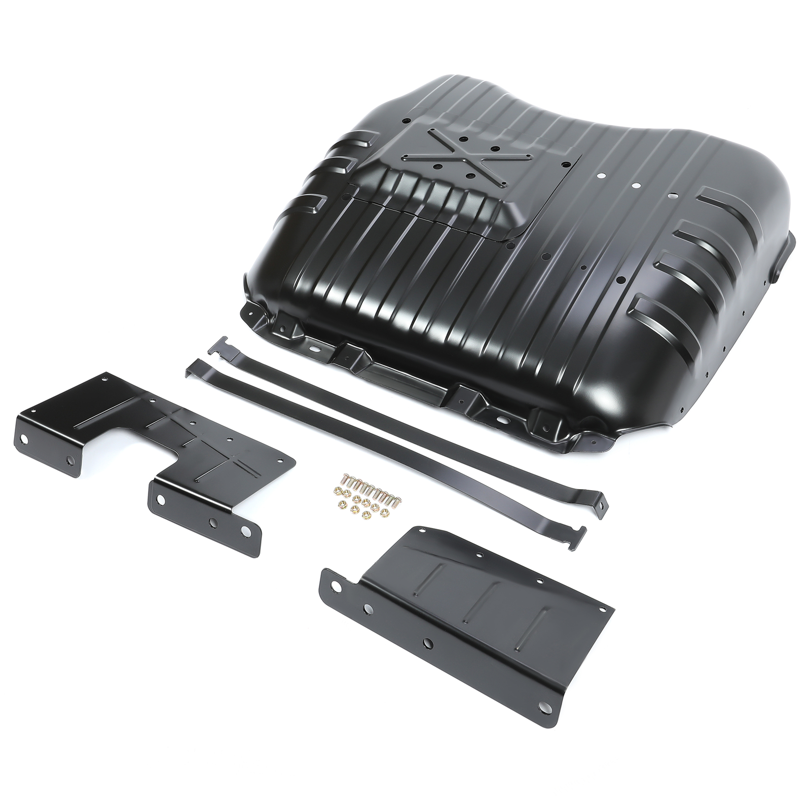 Fuel Tank Skid Plate w/ STRAPS For 1999-2004 Jeep Grand Cherokee 4-Door