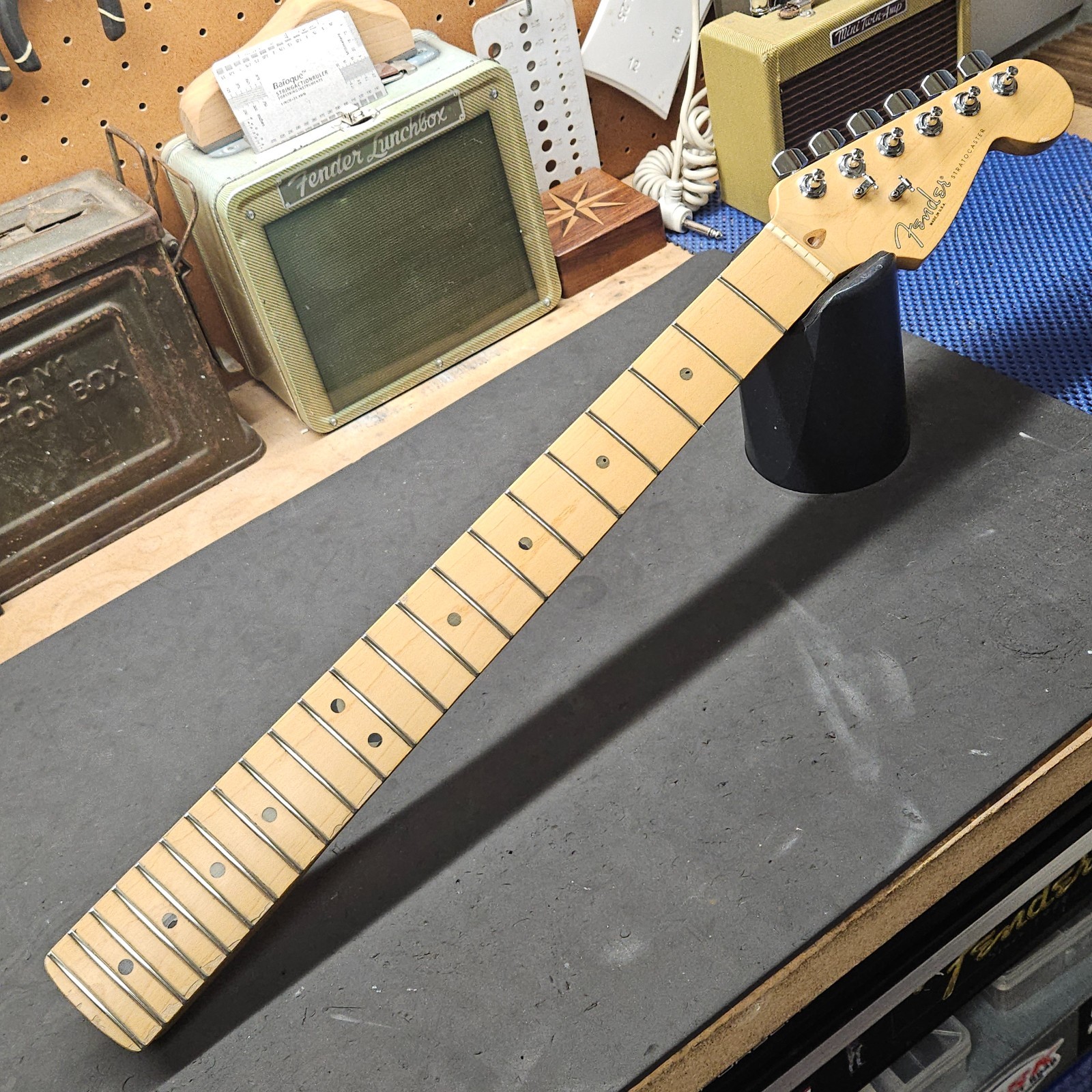 Old 1995 Fender American Strat Maple Neck - Stratocaster USA 90s Electric Guitar