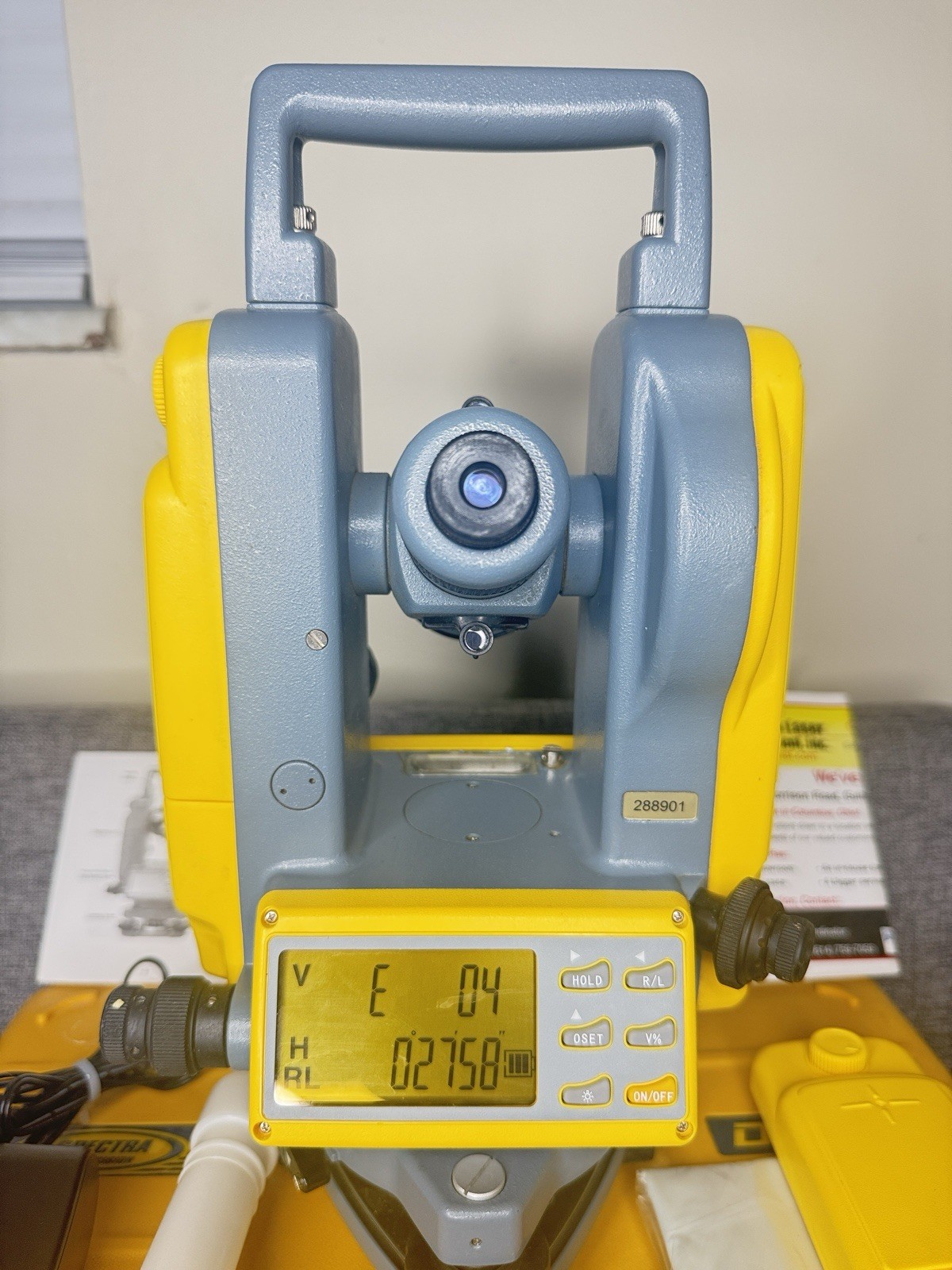 Spectra Precision DET-2 Digital Electronic Theodolite, a precision instrument