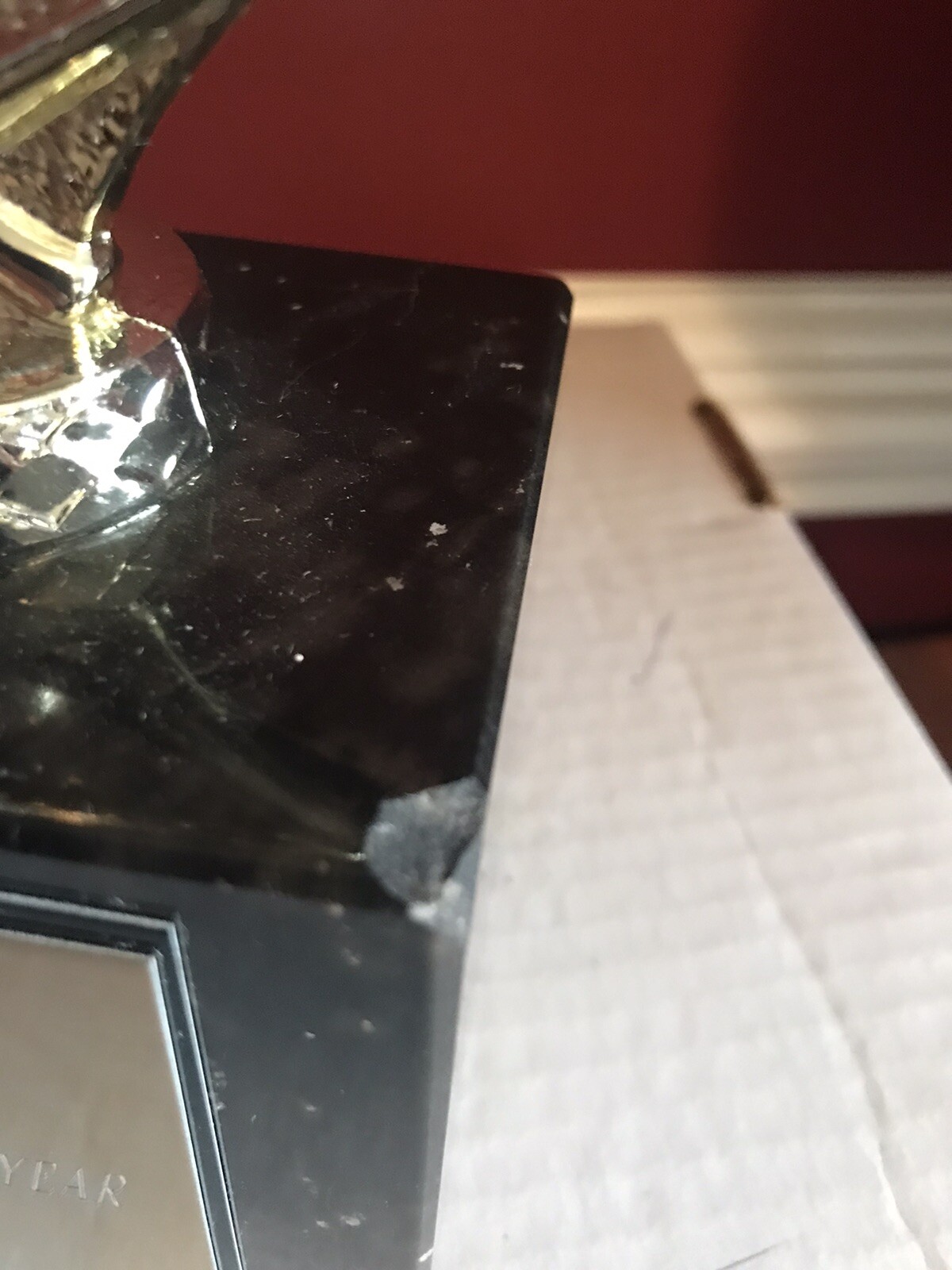 TONY GWYNN PERSONALLY OWNED 1987 “MADRES” PLAYER OF THE YEAR AWARD WITH COA