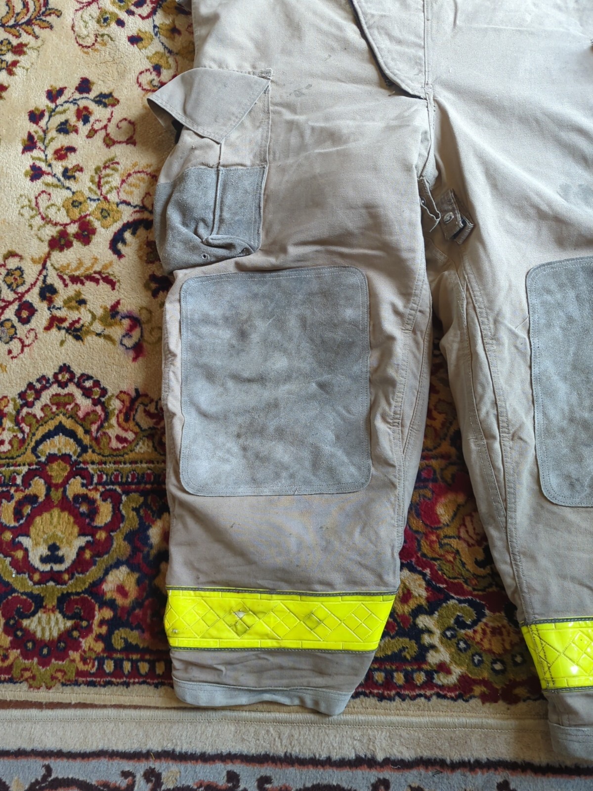 Retired Firefighter Gear Turnout Pants FIRE USED Size 46 X 30 See Pics
