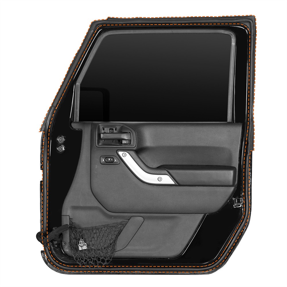 Front Passenger Door to Body Weatherseal Assembly For 2007-2018 Jeep Wrangler JK