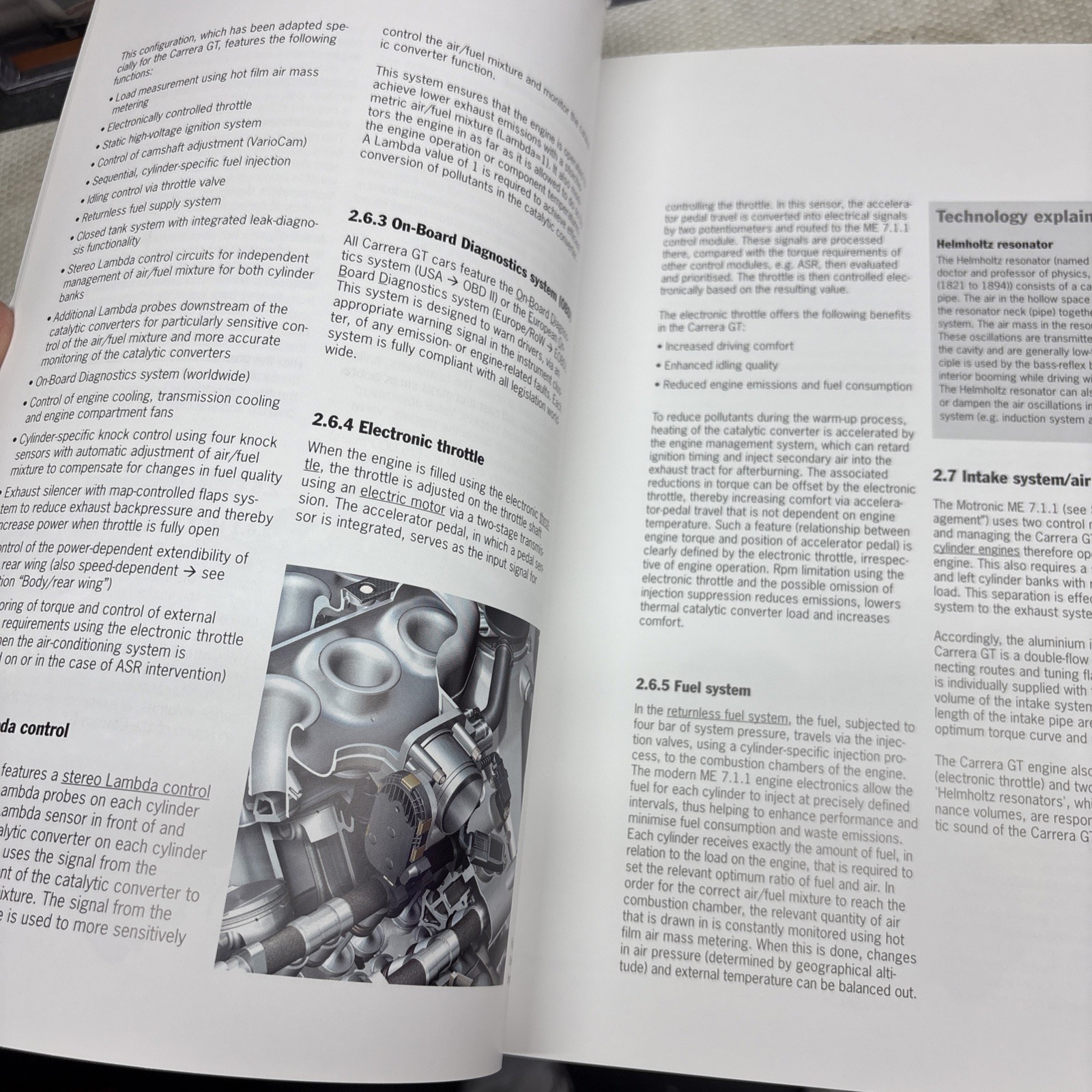 Porsche Carrera GT Product Information Brochure 2003 - Rare