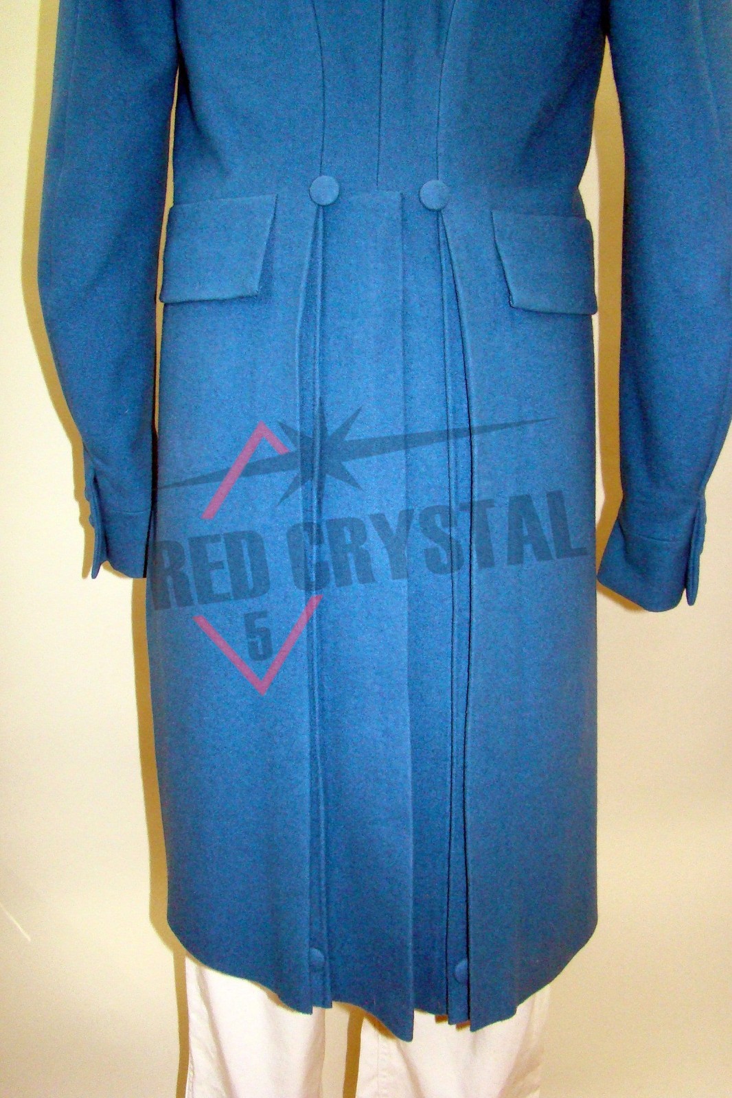 New Georgian Double Breasted Regency Tailcoat, Blue Wool 18th Century Tailcoat