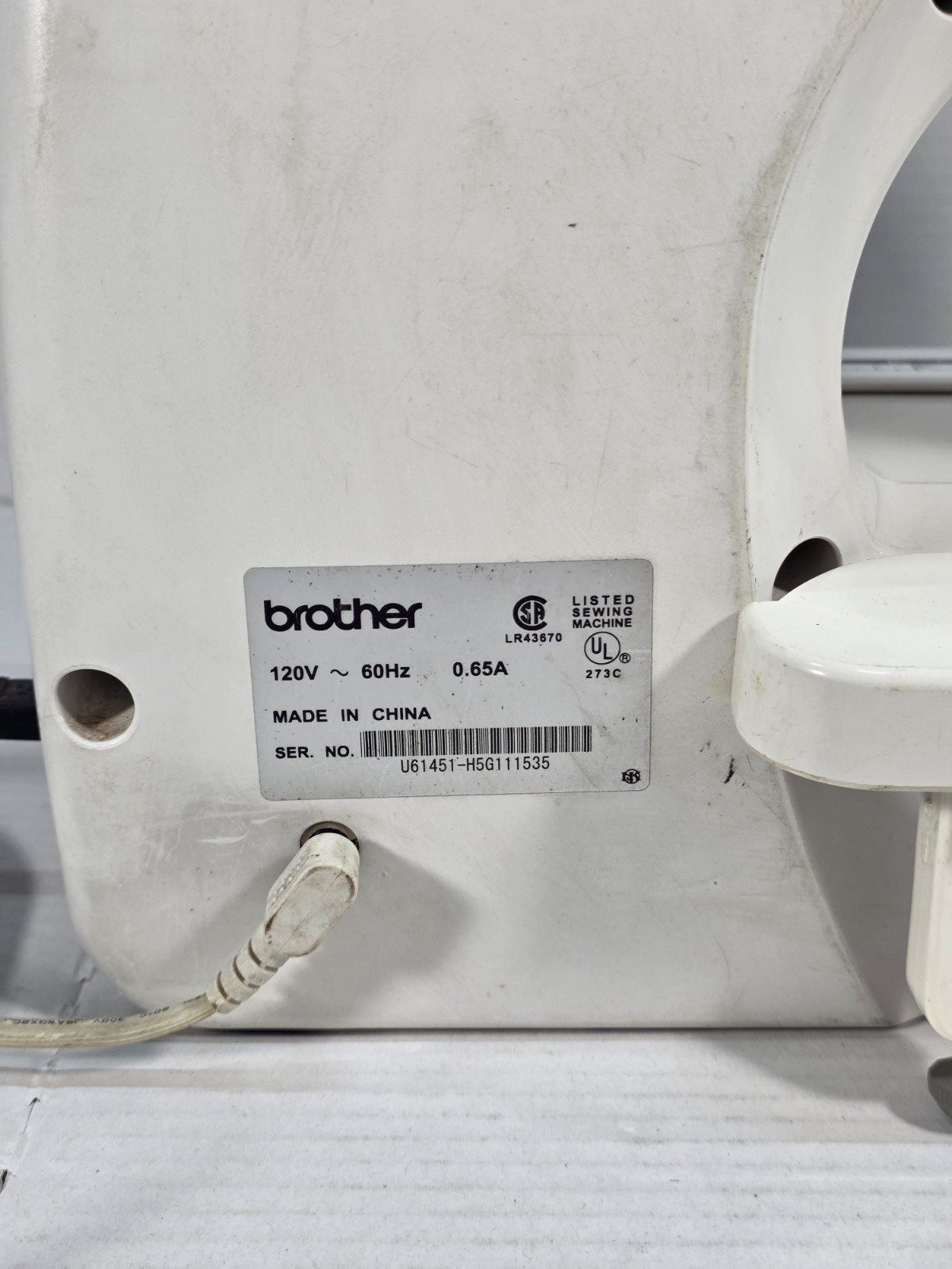 Brother CS-6000i Computerized Sewing Machine w/ Foot Pedal, Power, Cover & more