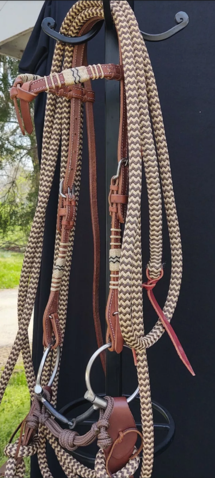 Mecate Snaffle Bridle Set Same Quality As Clinton Anderson Pat Parelli Beautiful