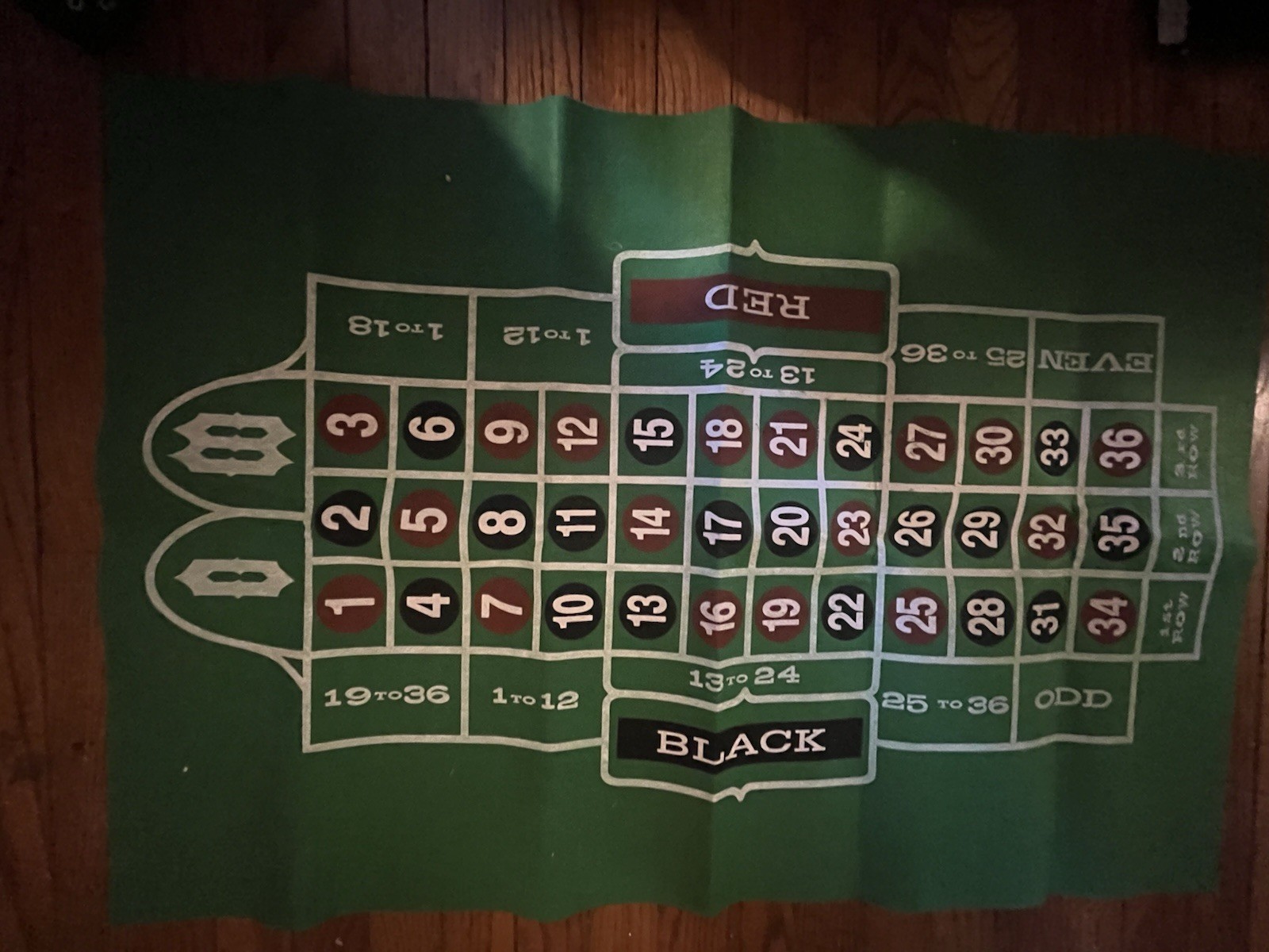 Roulette Casino Game Set w/ Wheel, Felt Layout, Chips & Cards Tabletop Gambling