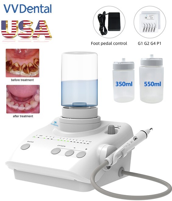 Dental Ultrasonic Piezo Scaler 2 Bottles Fits EMS Cavitron Woodpecker Handpiece