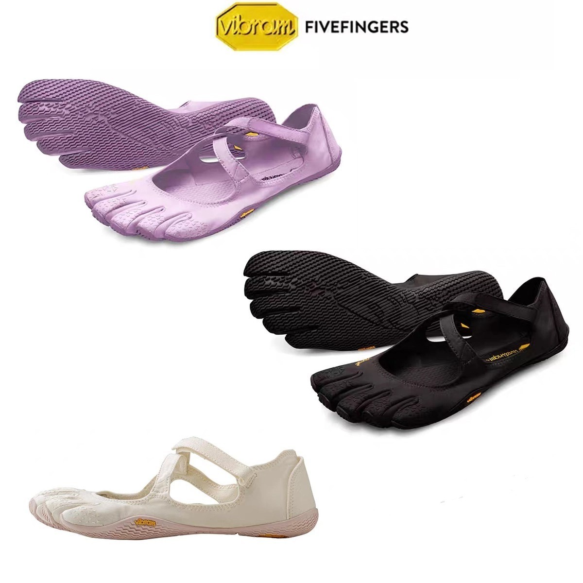 Vibram FiveFingers Yoga Shoes Women's V-Soul Sneaker Dance Shoes Size 6-8