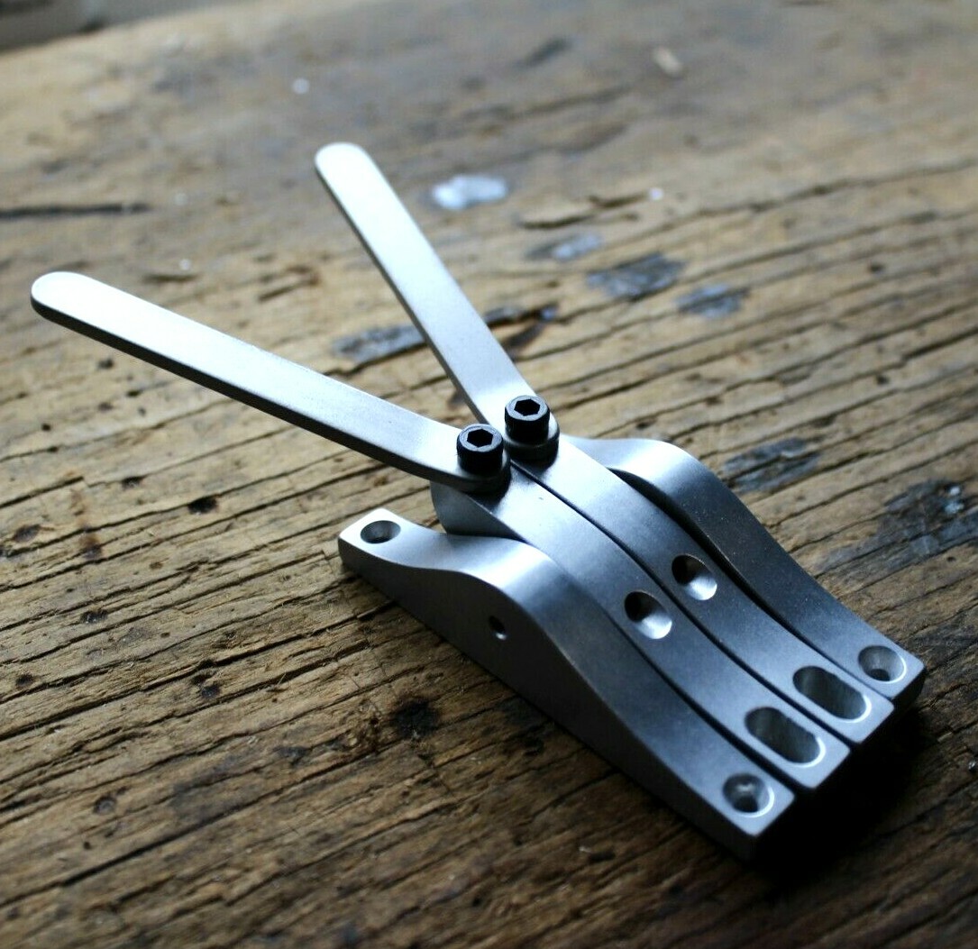 Peters G/B string Bender, Matte Gunmetal, lap steel guitar palm lever