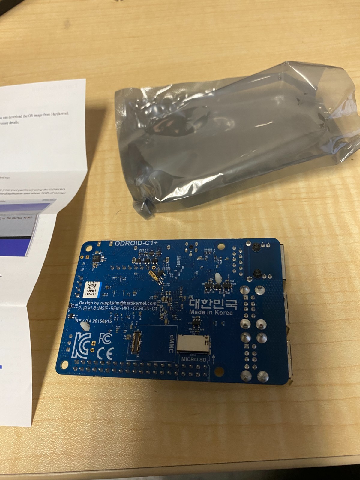 hardkernel ODroid-c1+