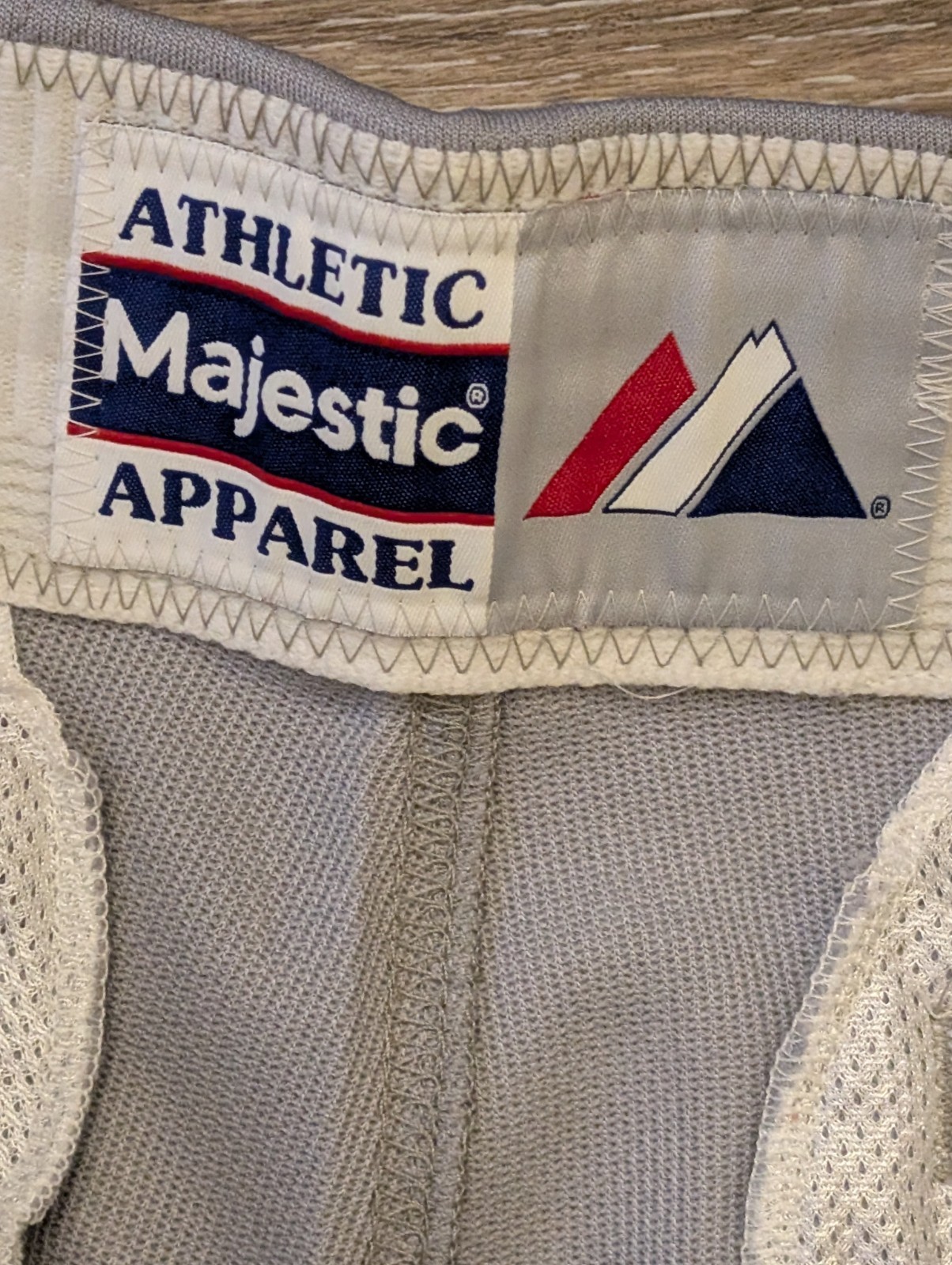 NEW Men's Majestic MLB ON-FIELD Cool Base Gray Baseball Pants L 36X32