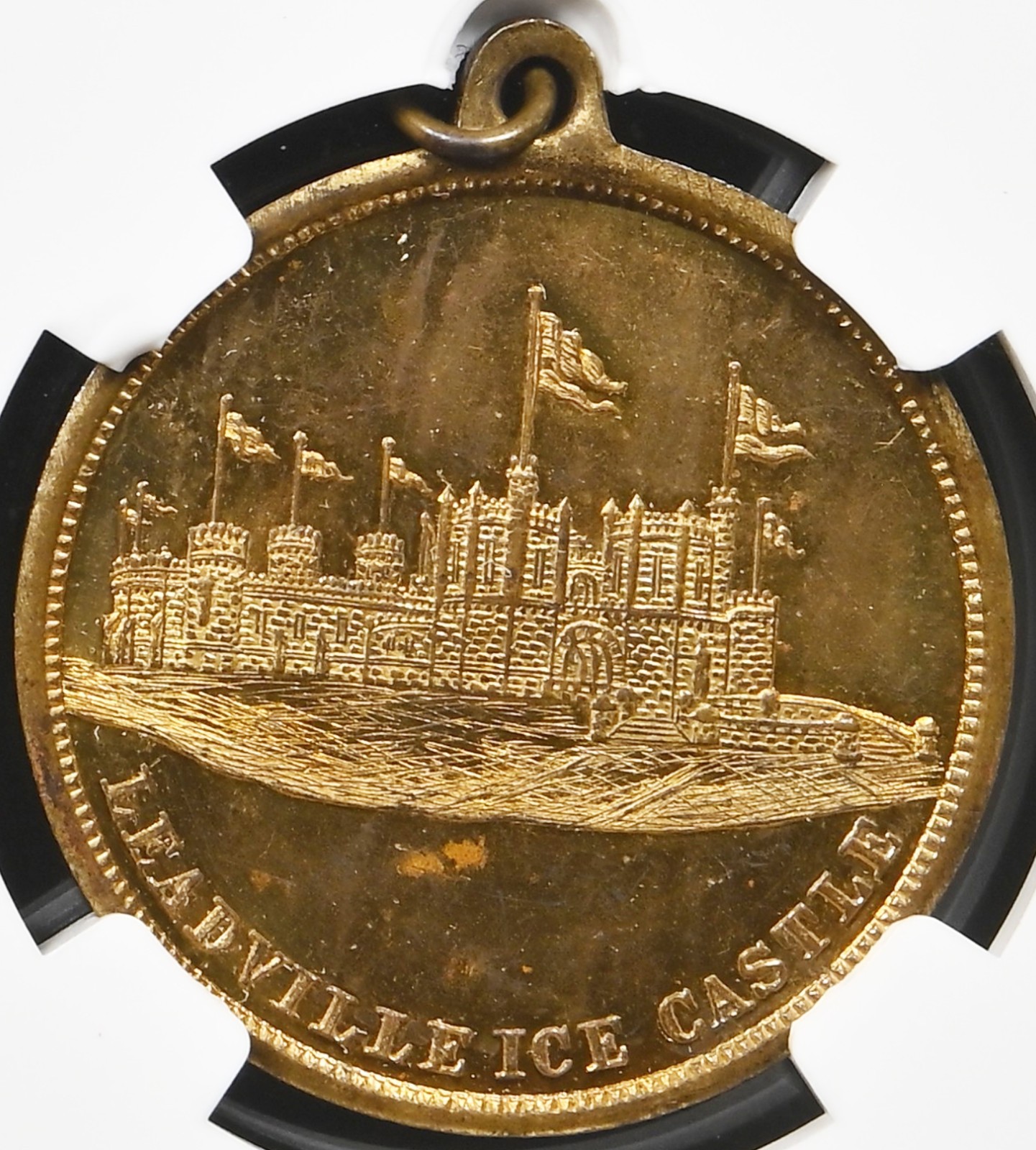 1896 Colorado Medal - Leadville Crystal Carnival - MS62 PL NGC - Token, Mining