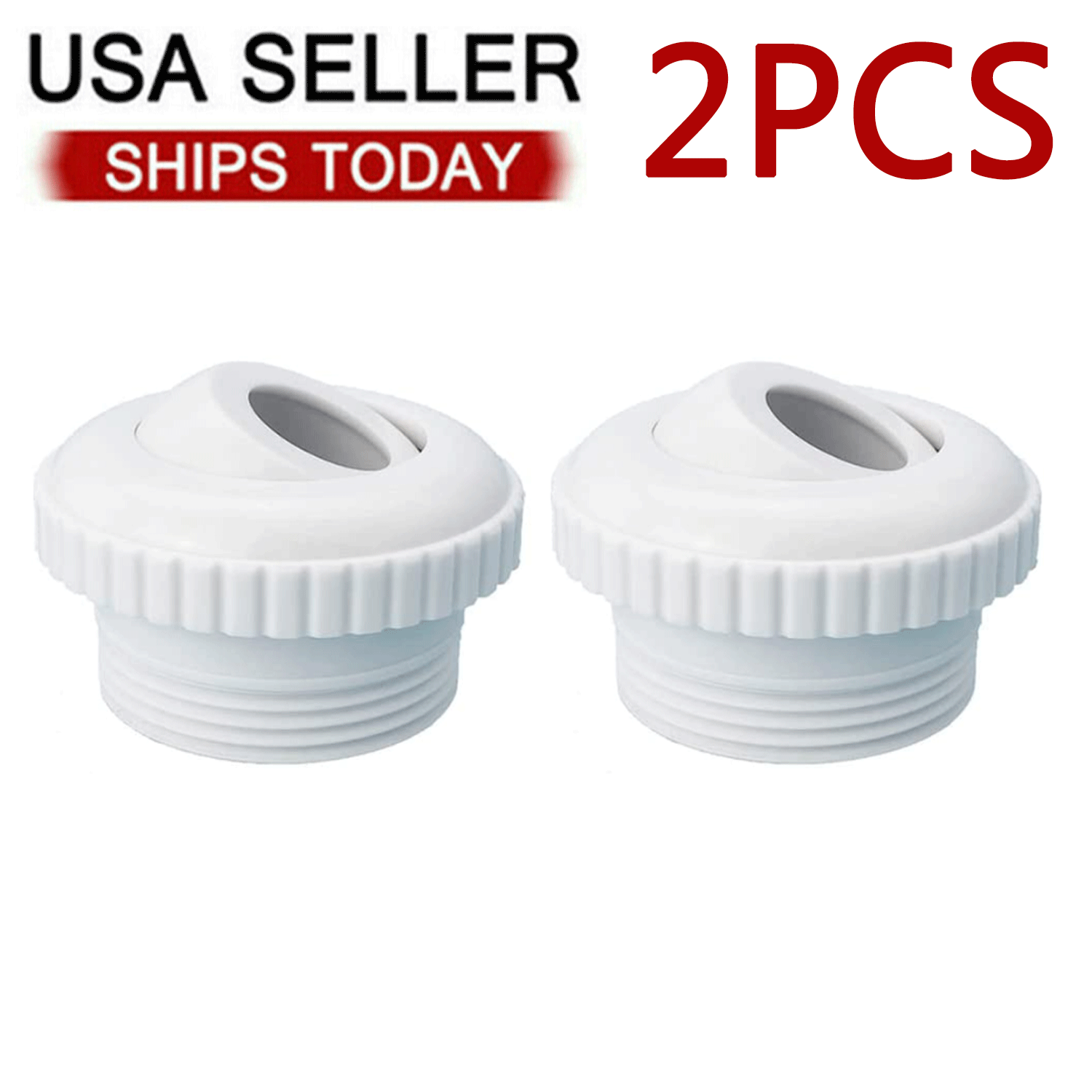 Universal Swimming Pool Nozzle Pool Spout Fitting Spa 180° Return Jet Nozzle