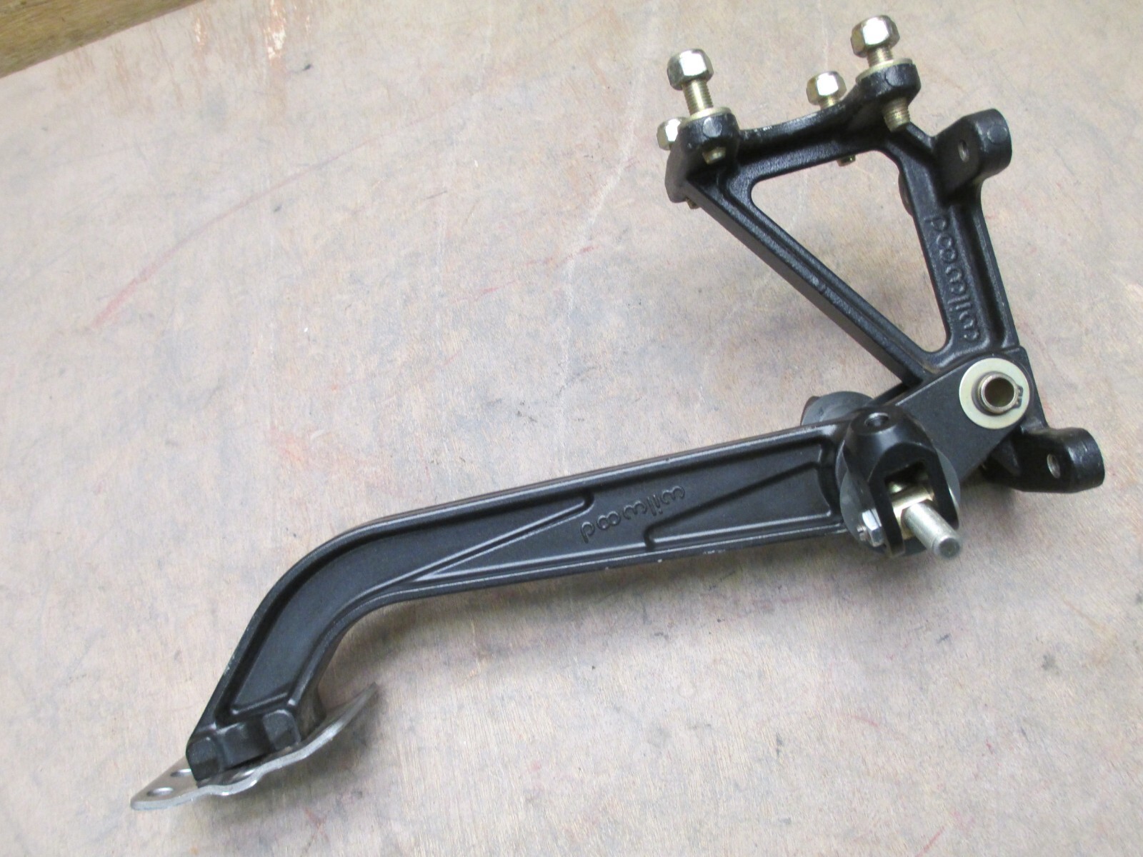 Wilwood Brake Pedal Hanging Forward Mount 340-13832 Dual Cyl Adjustable Like New