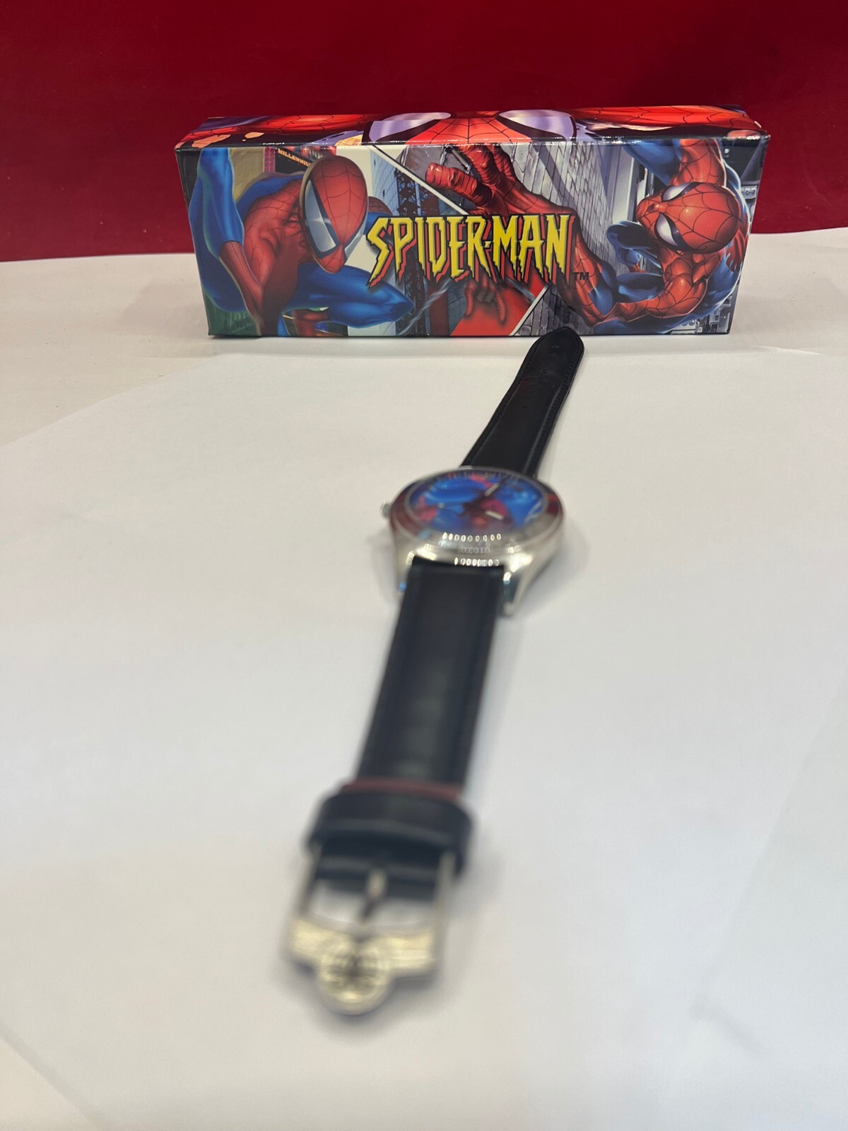 Vintage Marvel Spiderman Watch 2004 Marvel Action Hero Watch Marvel Character