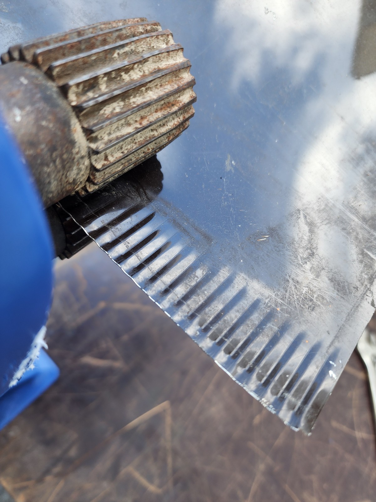 Niagara M&T Works Hand Crank No 189 Stove pipe crimper Sheet Metal Bead Roller