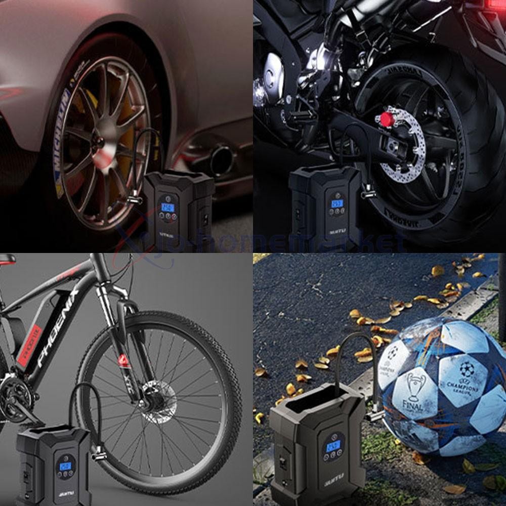 Car Air Tire Pump Inflator Portable Compressor Digital Electric Auto 150PSI 12V