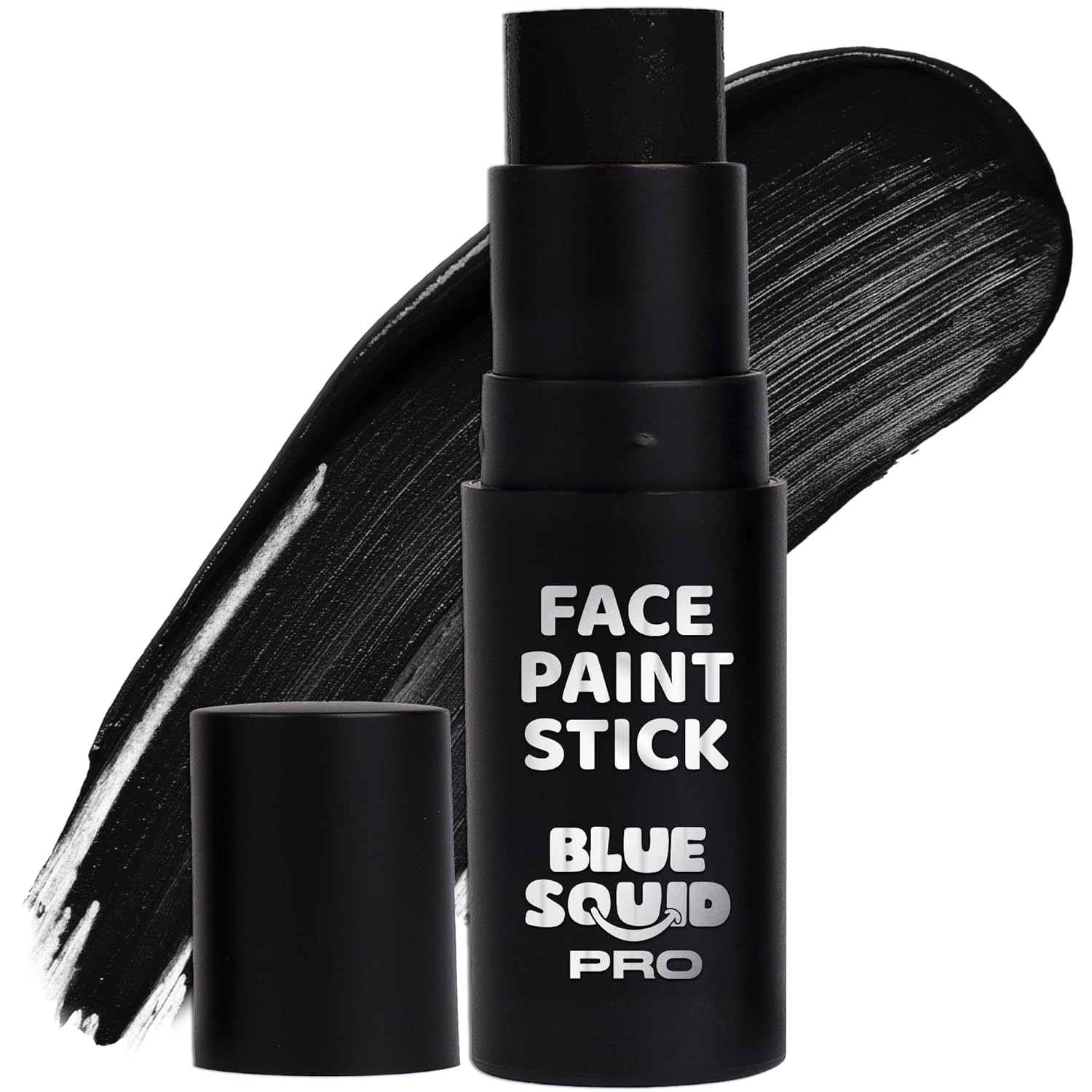 PRO Black Face Paint Stick - Waterproof Body Paint for Adults & Kids Eye Black B