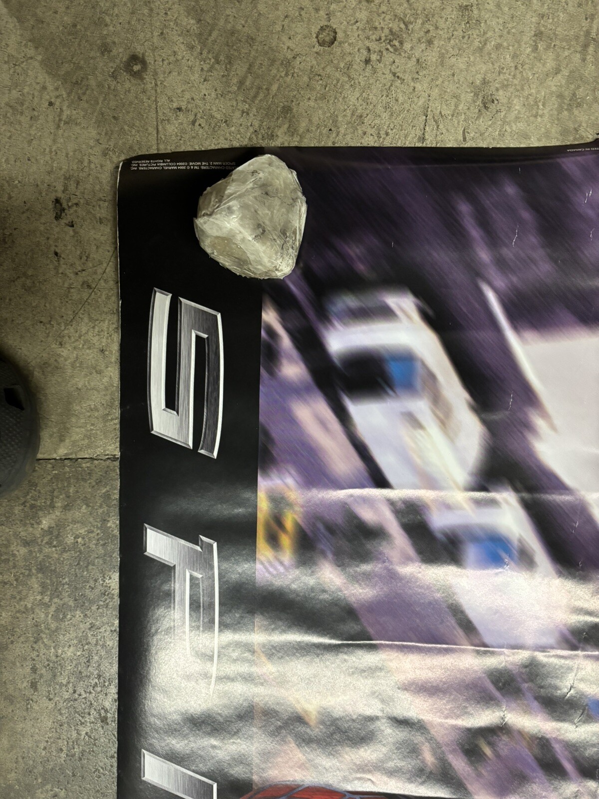 Spider man 2 2004 movie large door Poster C2624