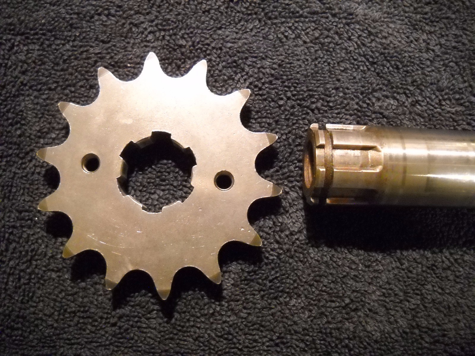 Honda XR600R 85 to 90 Maximum Spline contact 15 tooth Front Sprocket