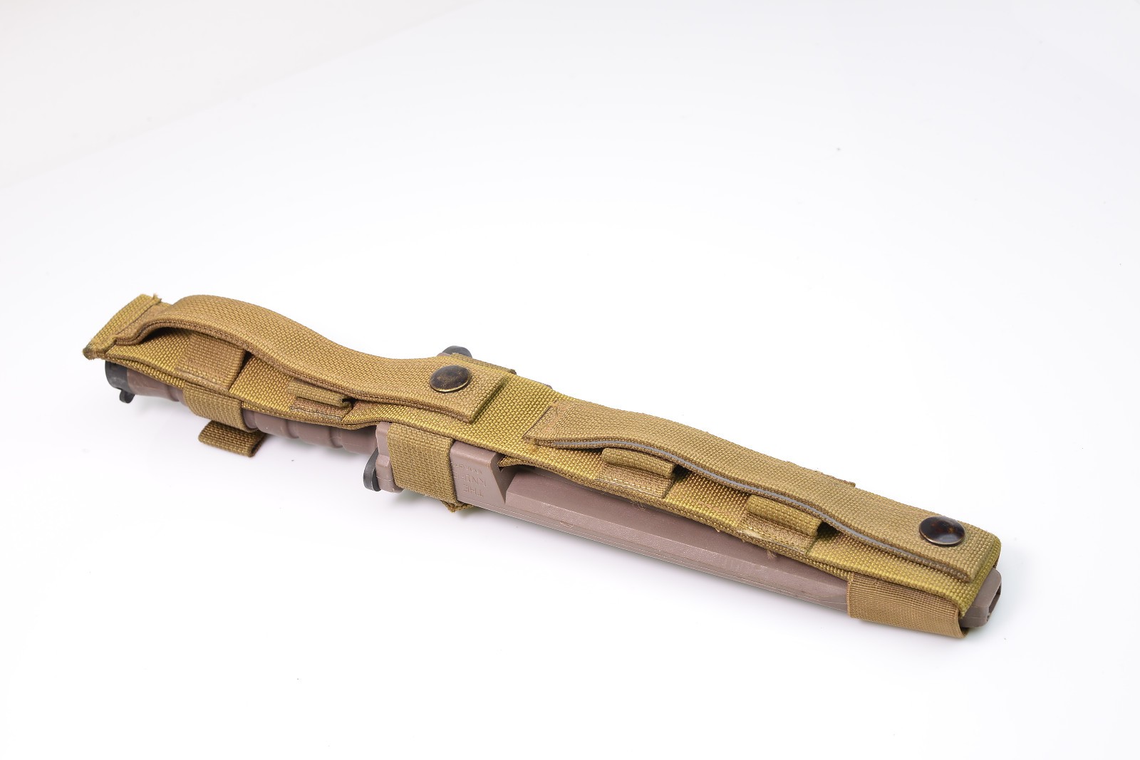 Vintage OKC 3S Survival Camping Hunting Knife Genuine + Scabbard Ontario Co USA