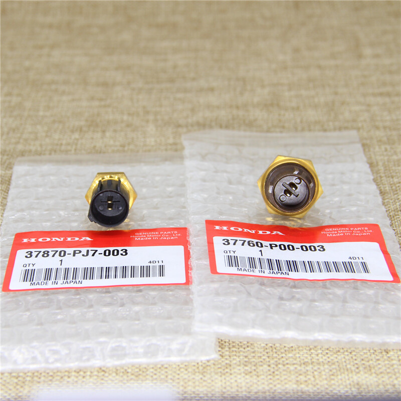 Set of Cooling Fan Switch & Coolant Temperature Sensor Genuine Fit Acura Honda