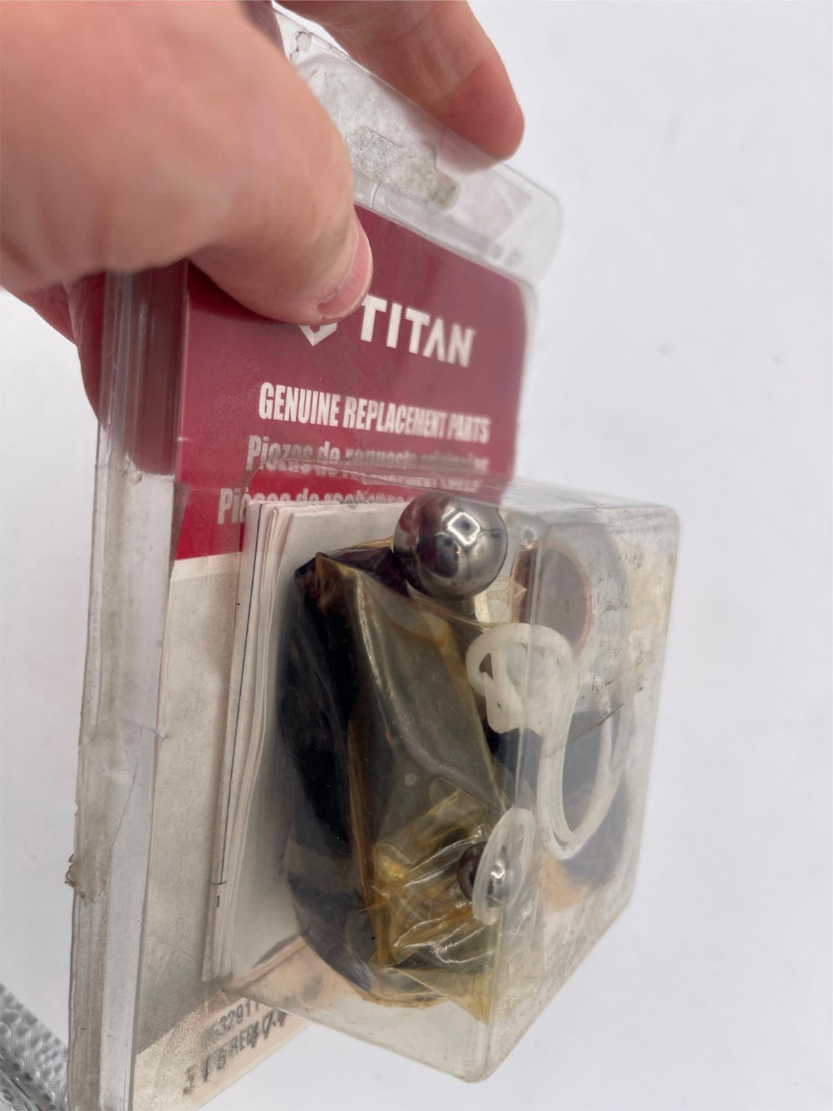 Open Box, Titan 0532911 Kit, Repacking, Pist