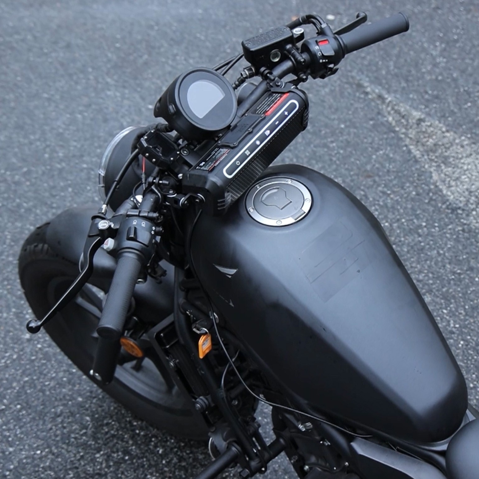 Bluetooth Motorcycle Stereo Speakers Soundbar Audio System 7/8-1.25'' Handlebar