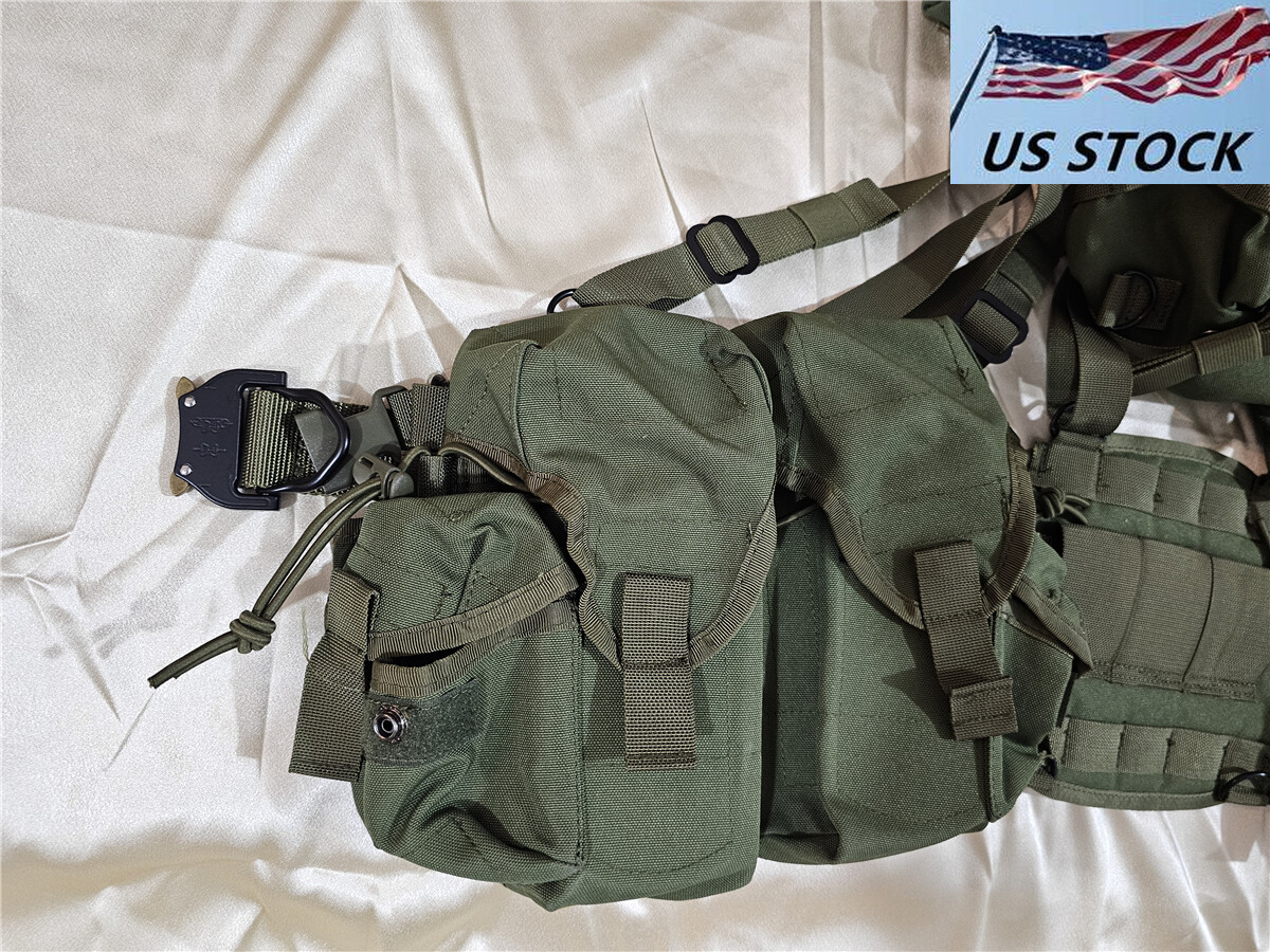 Russian SMERSH M1 Tactical Chest Rig Molle Set AT Green Set For 7.62