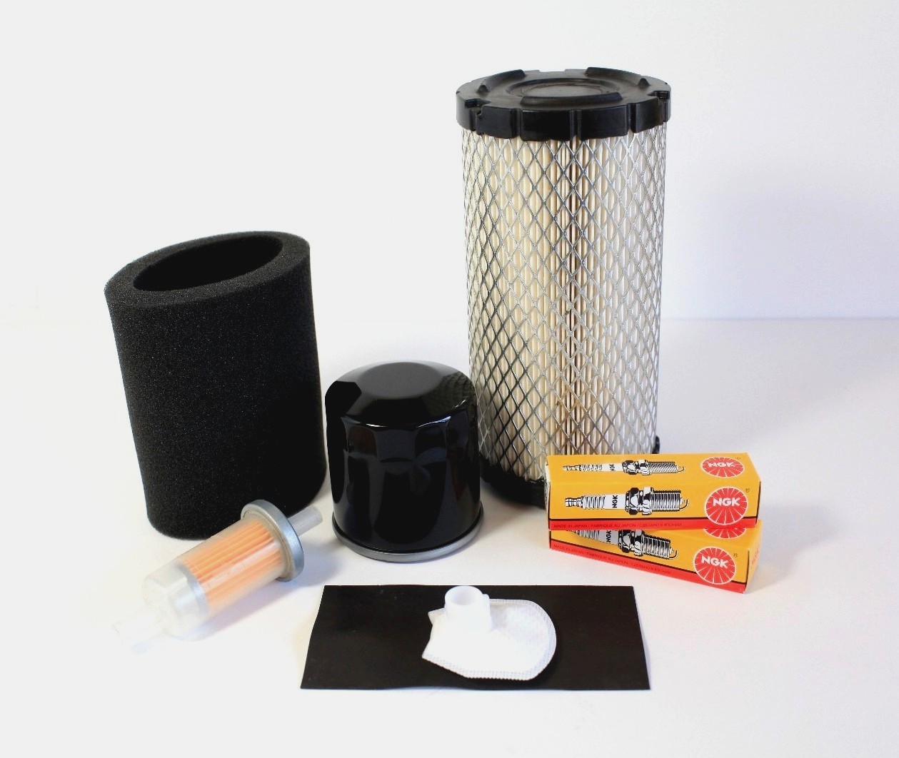 Kawasaki Mule 4000 / 4010 (11-18) Tune-Up Kit - Air Oil Fuel Filter Spark Plug