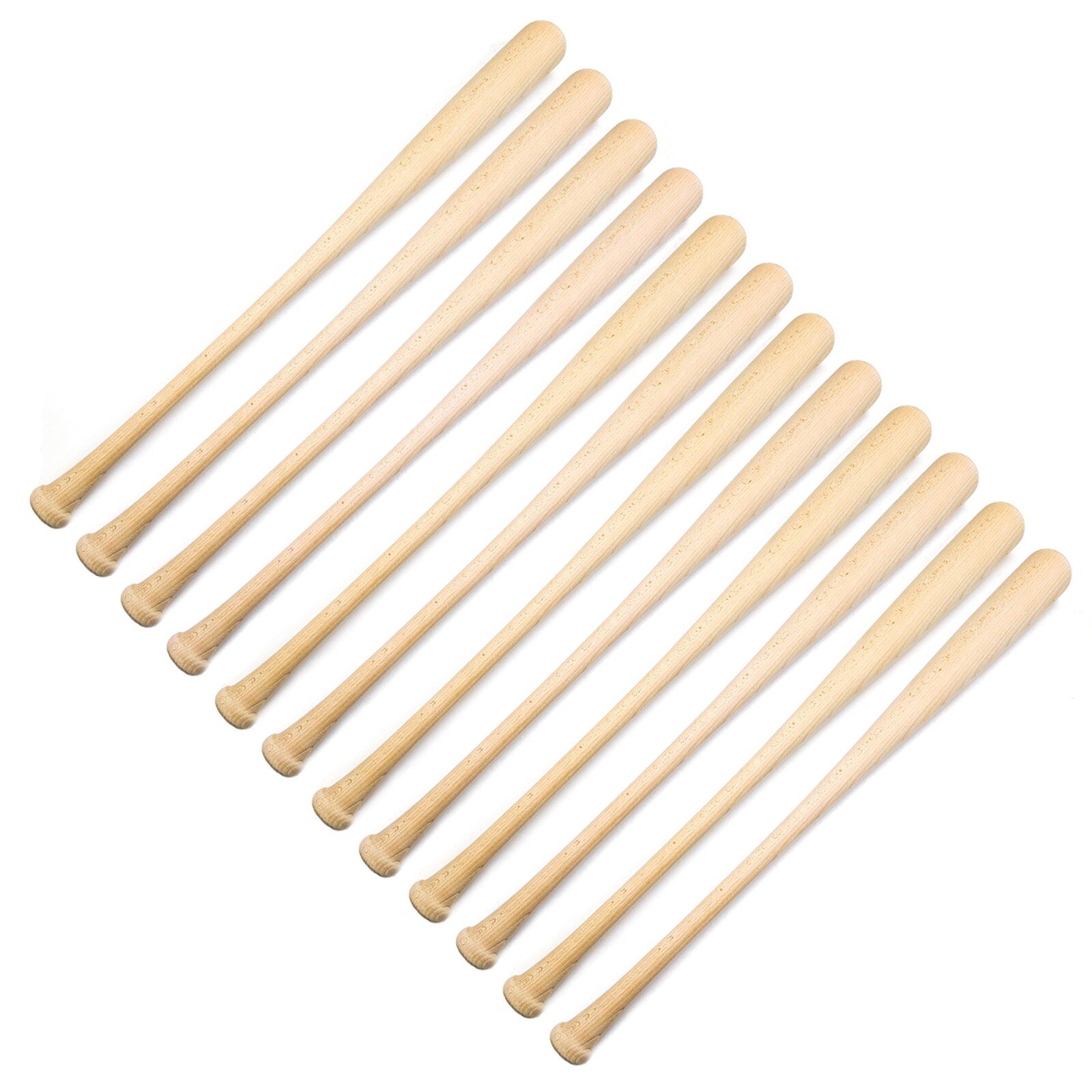 20 Pack - 33.5” CRAFT QUALITY Wood Blem Baseball Bats (FREE SHIPPING!)