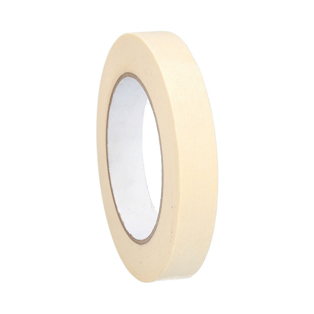 1.5" x 60 Yards, White General Purpose Heavy Duty Masking Tape - 24 Rolls