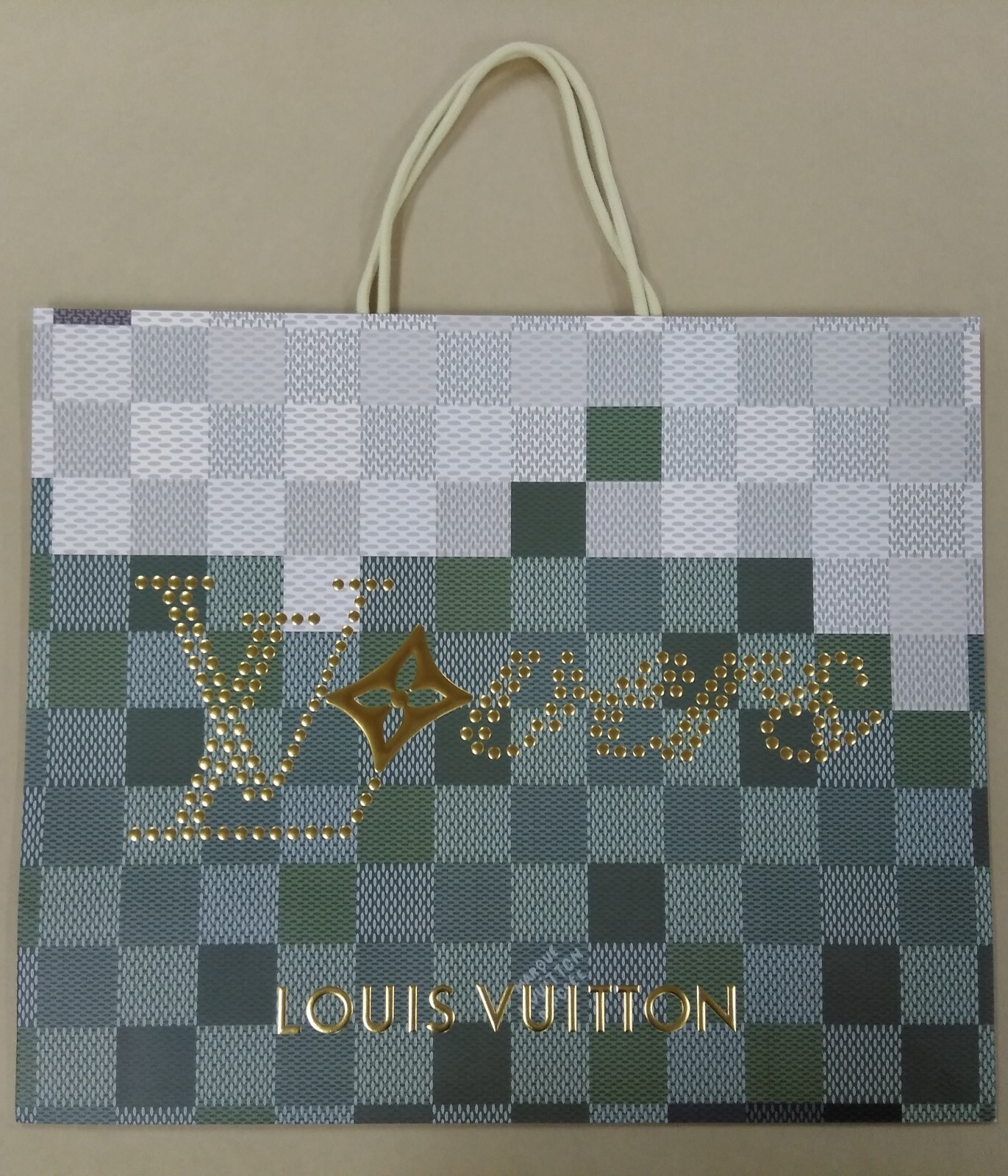 LOUIS VUITTON X PHARRELL 19.3 inch Extra Large Authentic Shopping Tote Gift Bag