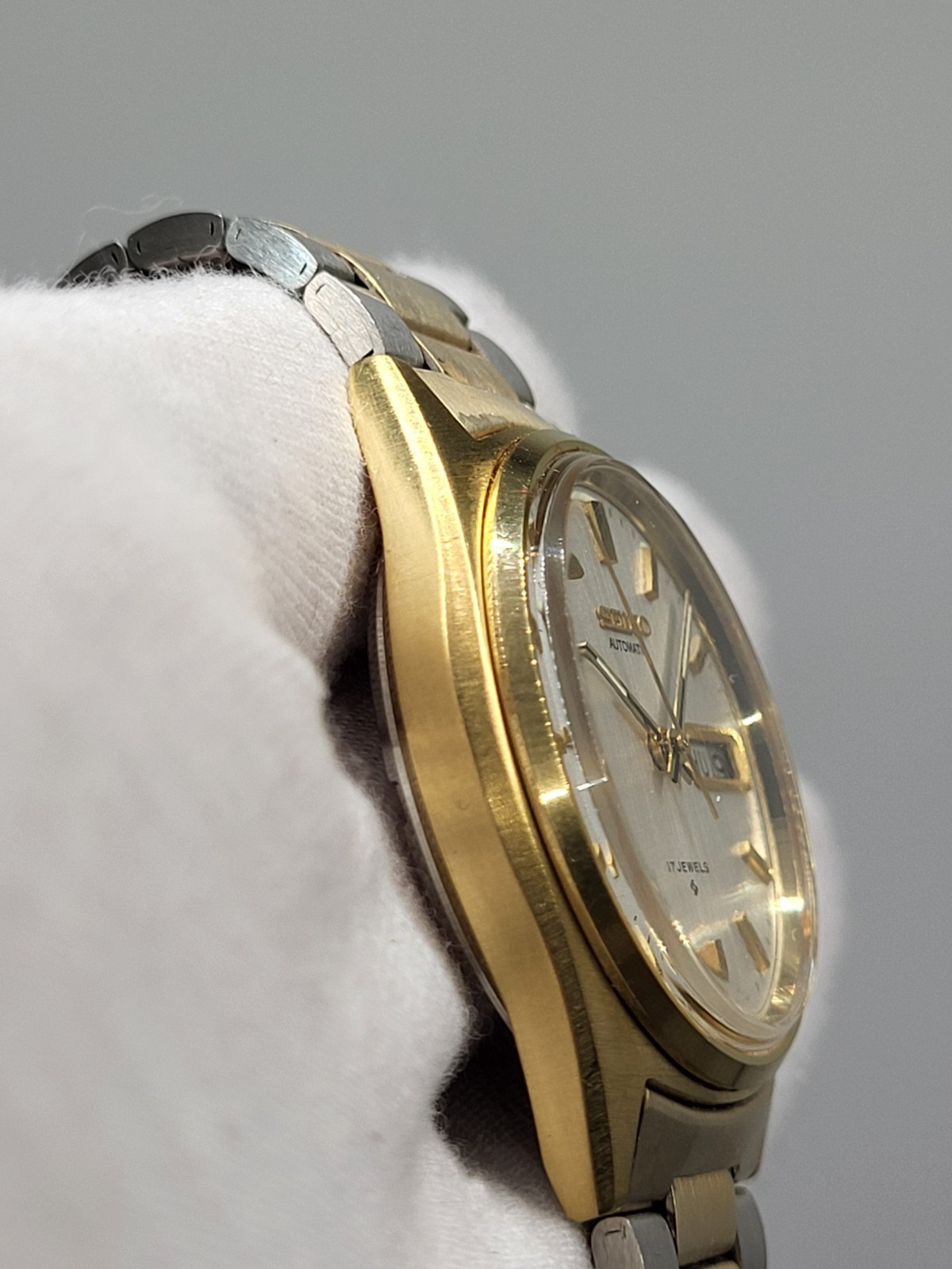 [NEAR MINT] 1979 Seiko Gold Automatic 17 Jewels Japan 6309-7149 Vintage Retro