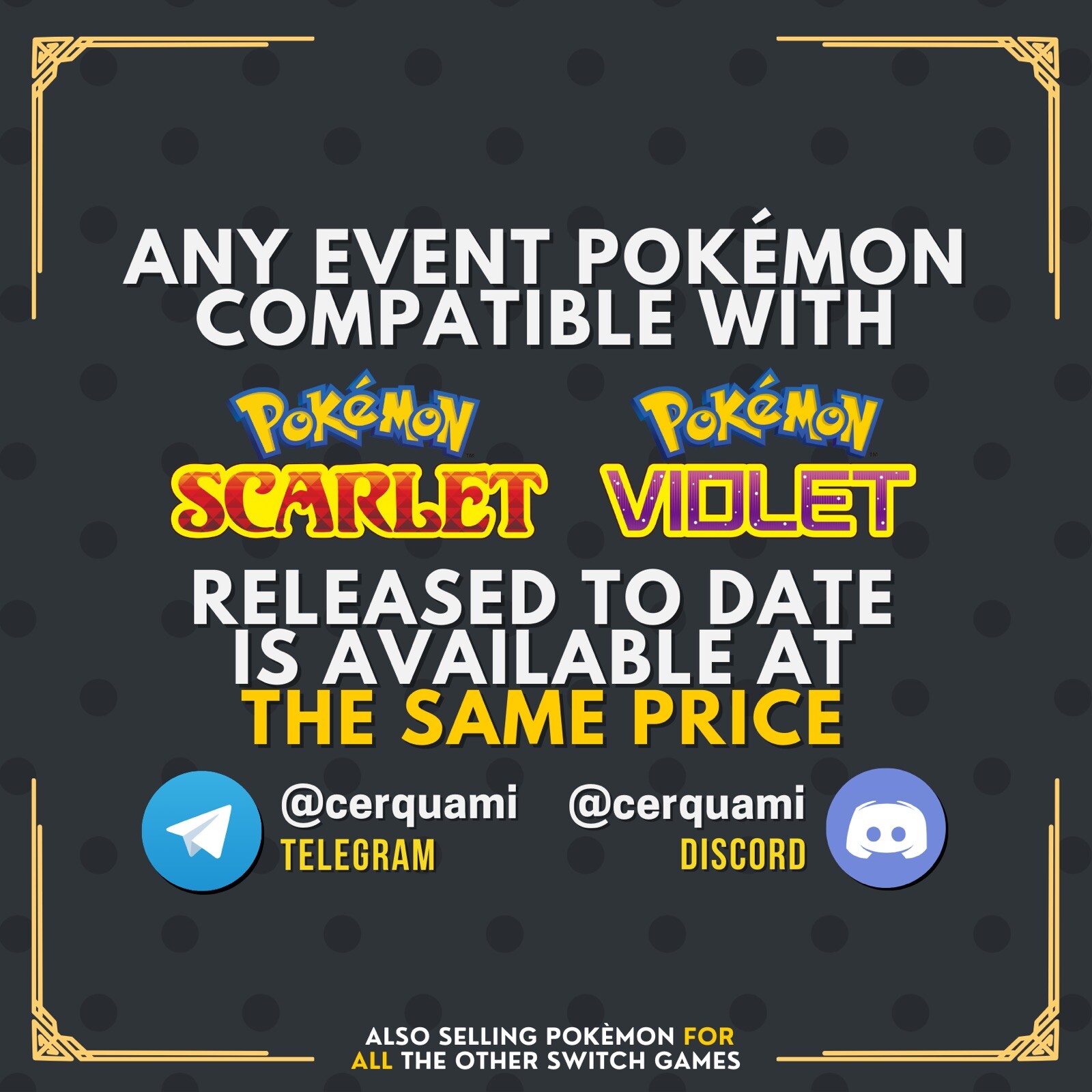 Meloetta Shiny Untouched IV October Home Event Untouched Pokémon Scarlet Violet