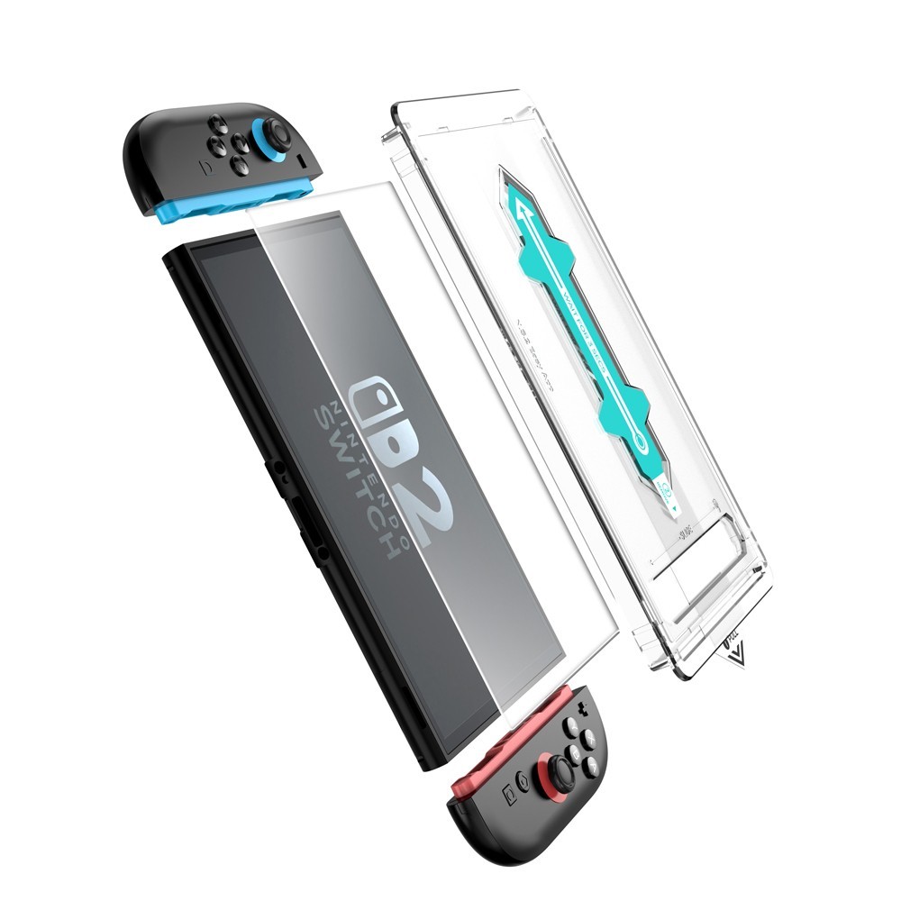 2 Pack Tempered Glass Screen Protector For Nintendo Switch 2 (2025) 9H Hard Film