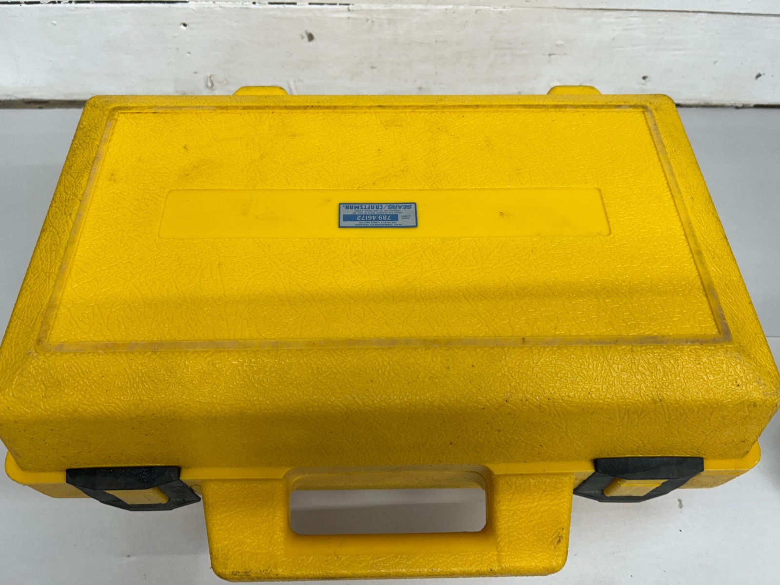 Vintage Sears Craftsman Transit Level Model 789.46172 With Case And Manual