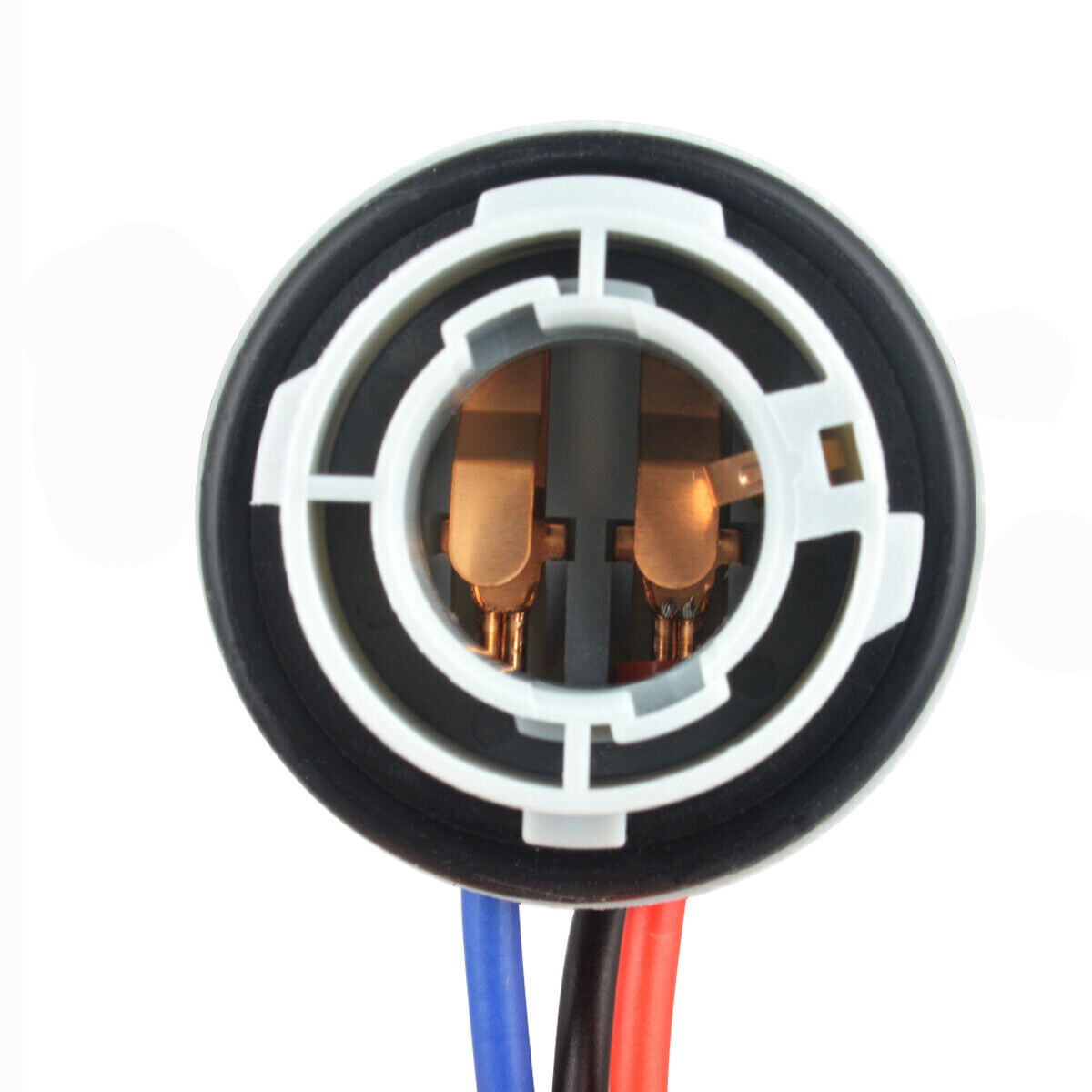 2pcs 1157 2057 2357 Tail Stop Brake Light Female Connector Socket Wiring Harness